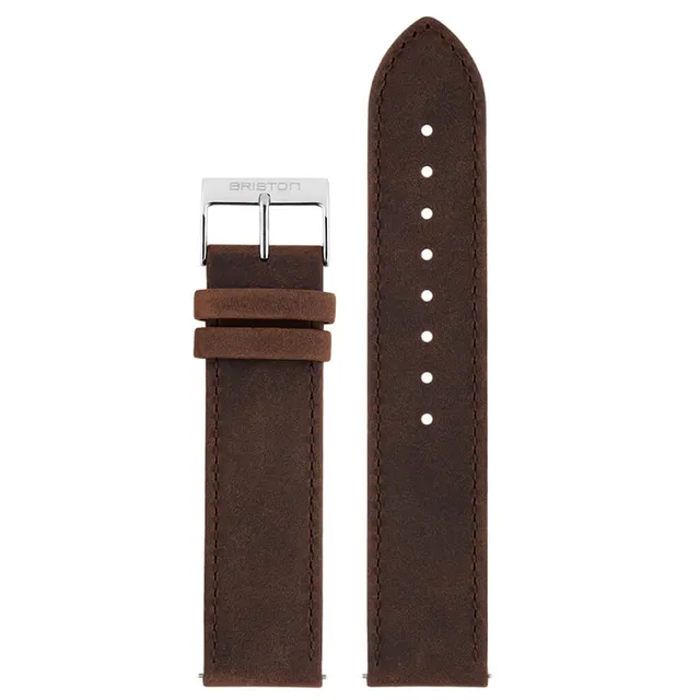 briston-bracelet-cuir-vintage-20-mm-chocolat image 1