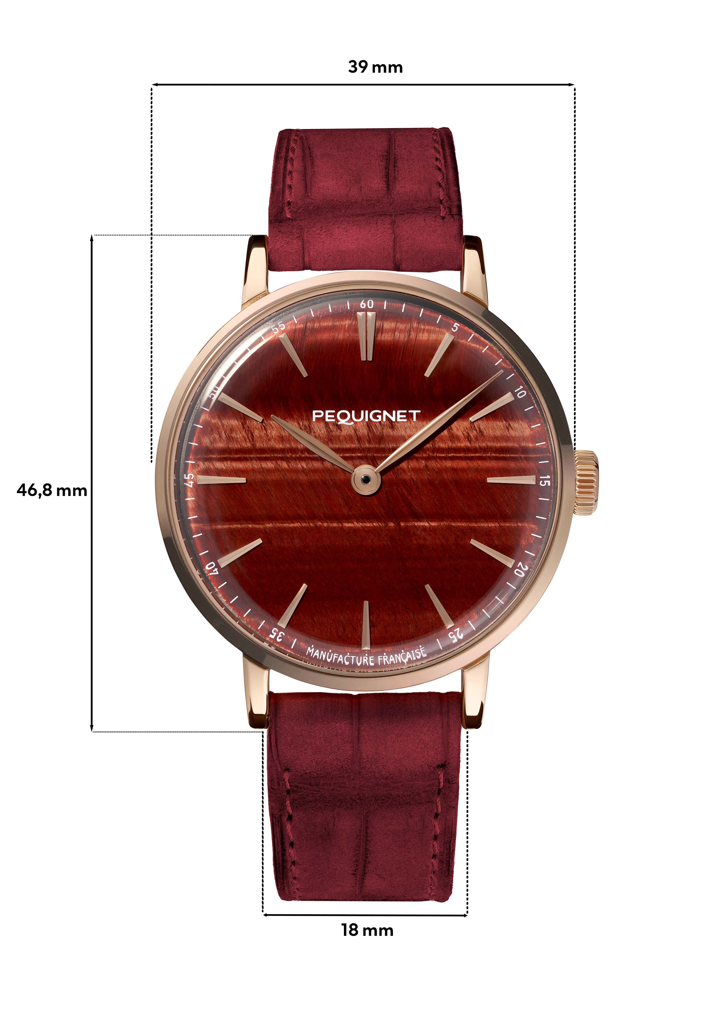 pequignet-attitude-39-mm-montre-il-de-tigre-or-s-rie-limit-e-exclusivit image 4