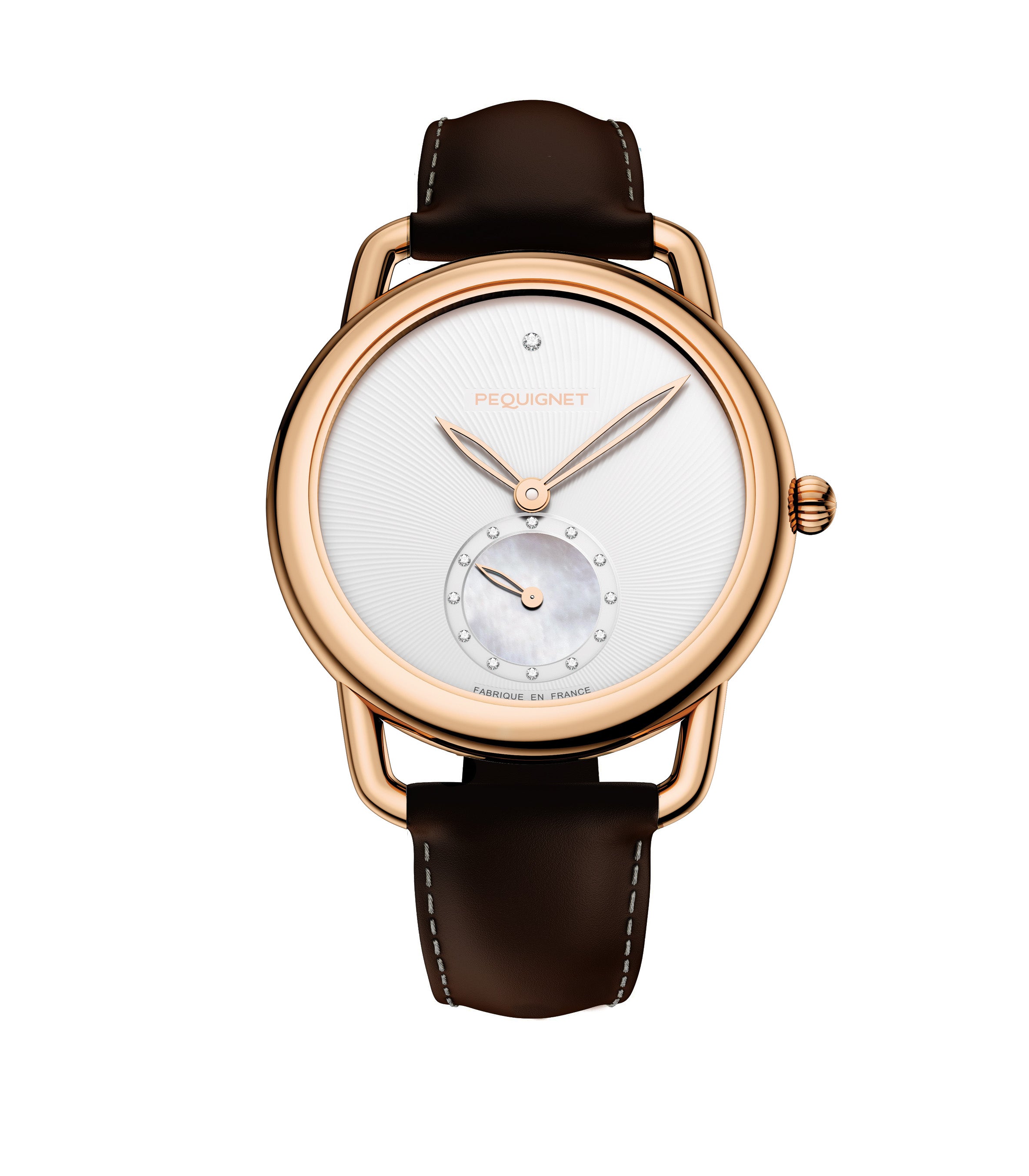 pequignet-equus-origine-montre-femme-30-mm-plaqu-or-rose-quartz-suisse image 8