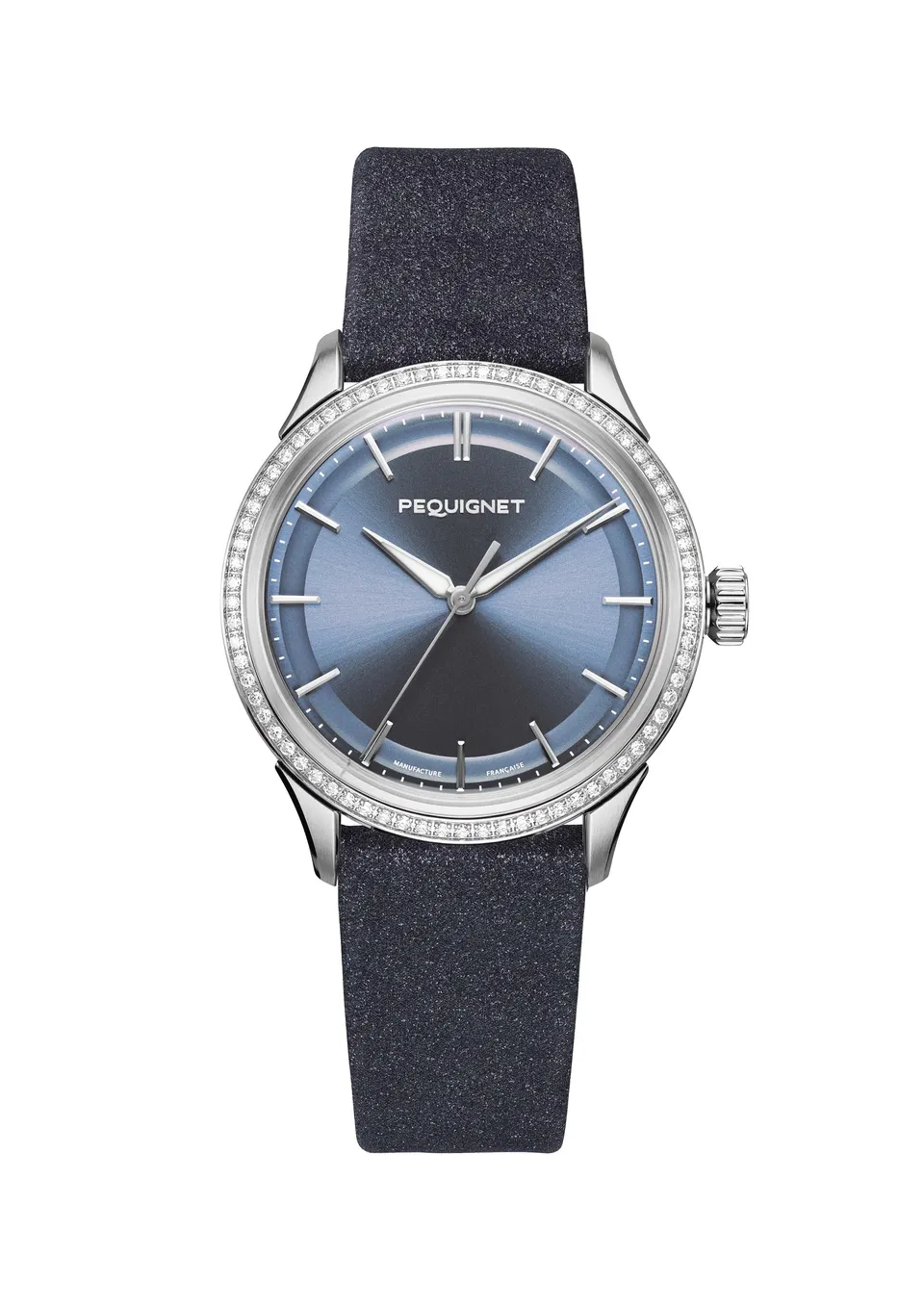 pequignet-royale-paris-36-mm-montre-bleu-glacier-78-diamants-calibre-initial image 1