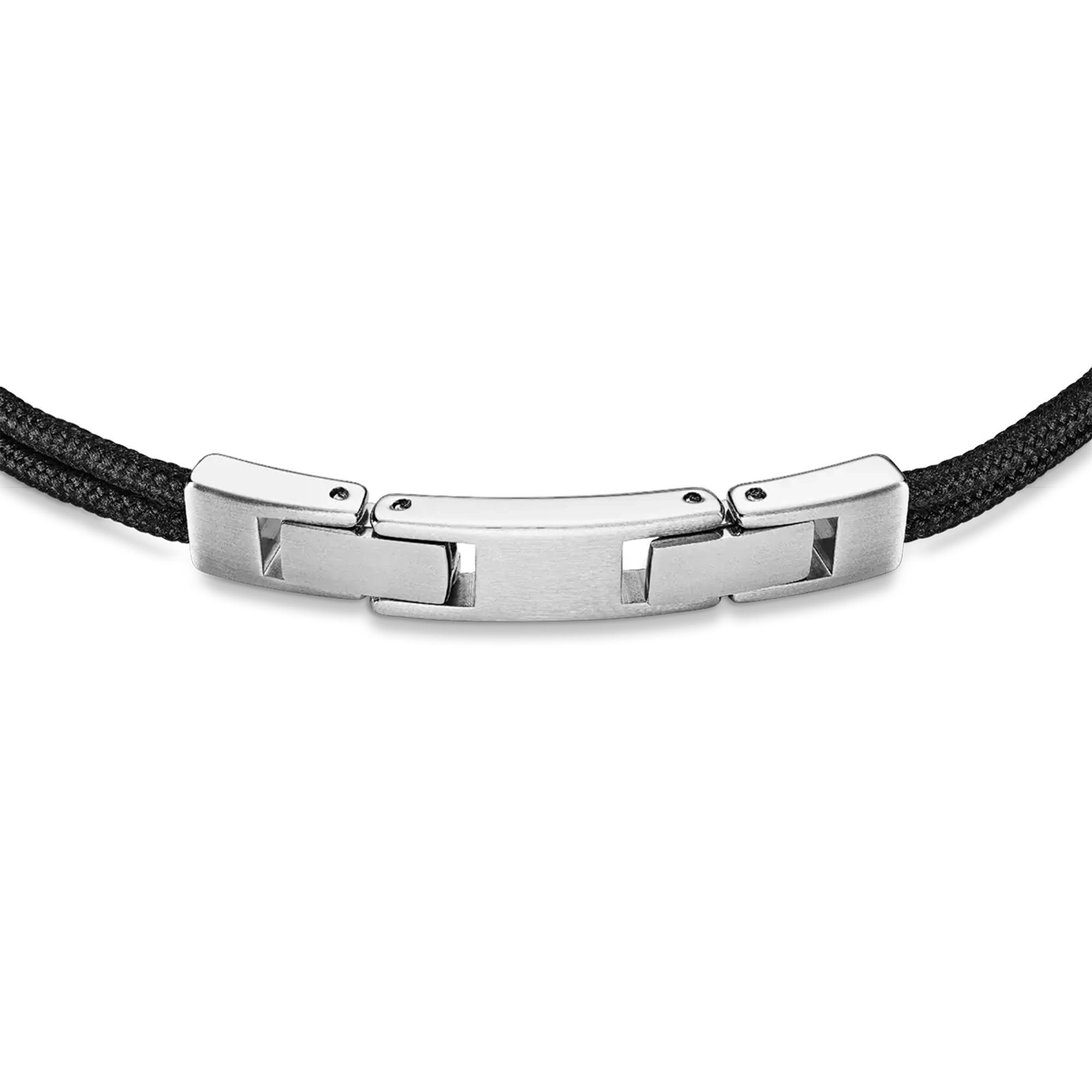 herbelin-bracelet-amarrage-acier-noir-bijou-homme image 4