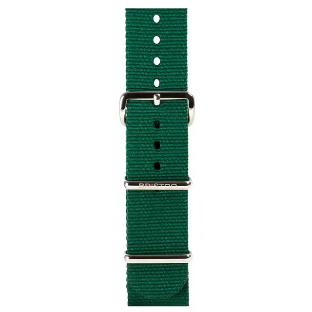 briston-clubmaster-classic-bracelet-type-nato-20-mm-vert-anglais image 1