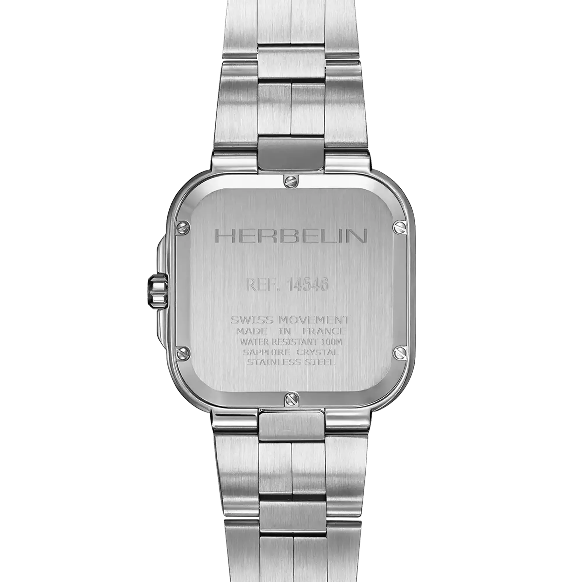 herbelin-cap-camarat-square-quartz-35-x-35mm-montre-homme-bleu-acier image 4