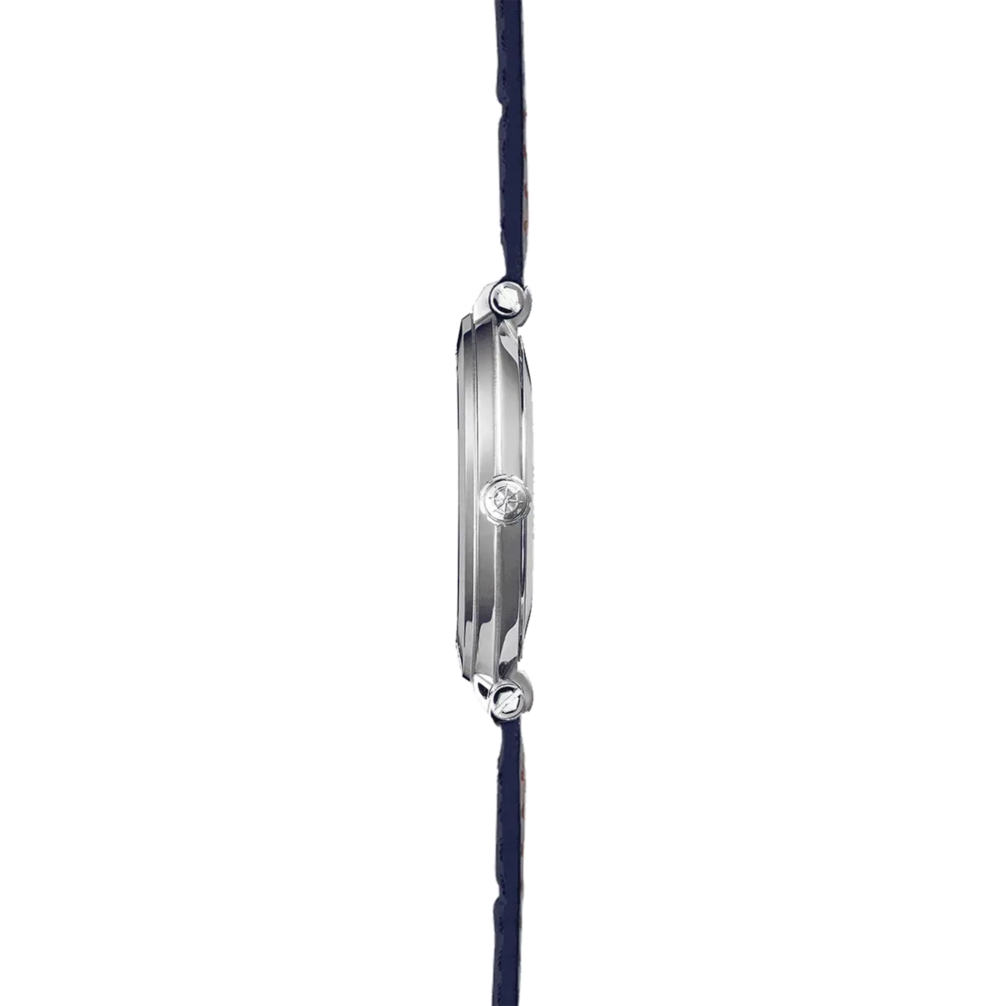 herbelin-newport-slim-quartz-femme-nacre-cuir-bleu-montre image 3