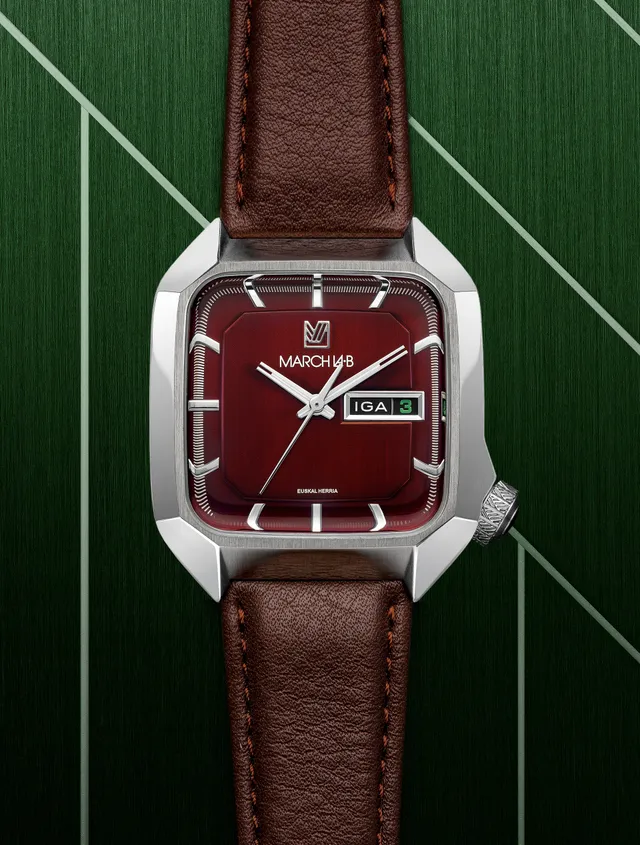 march-la-b-am2-electrique-euskal-montre-homme-cadran-noir image 1