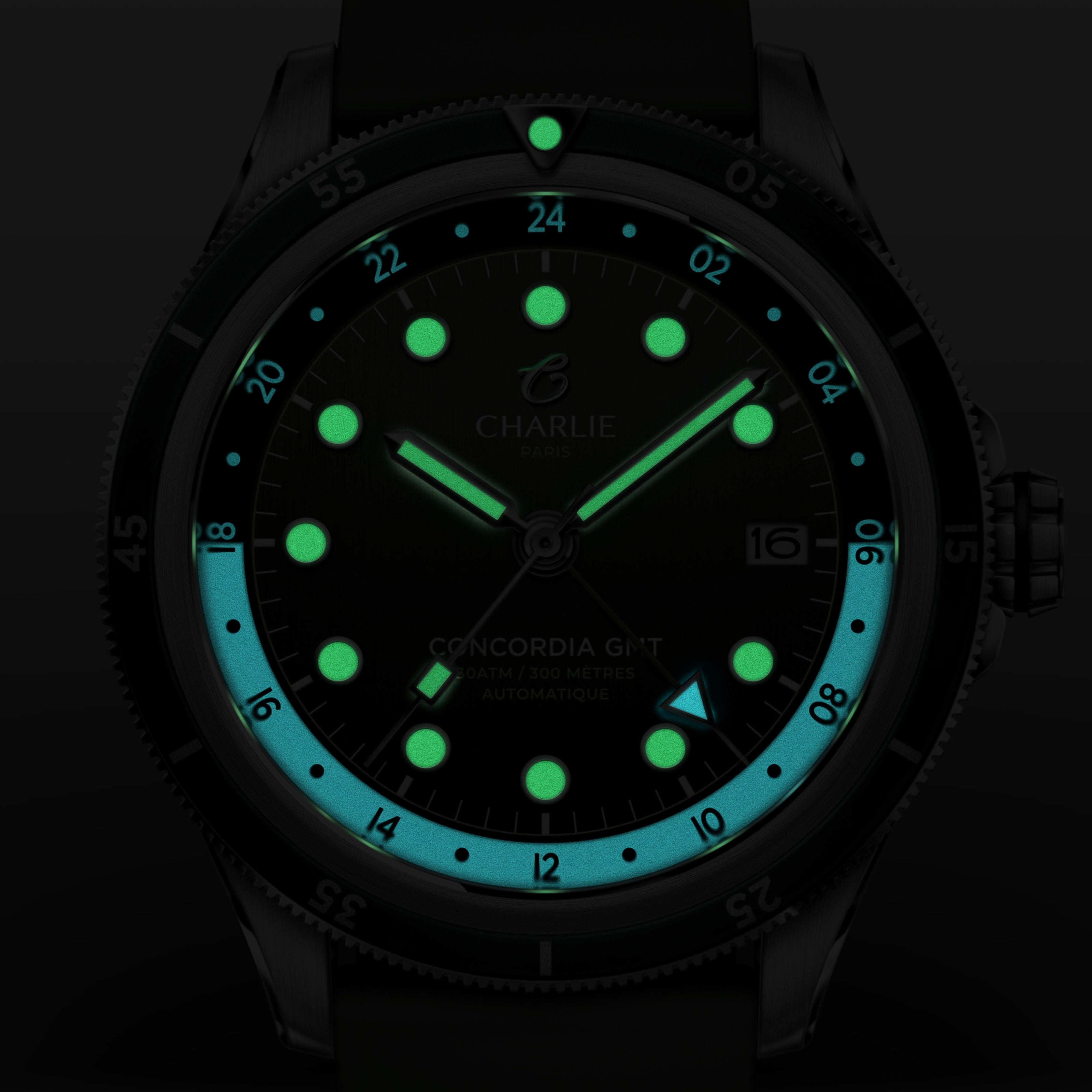 charlie-paris-concordia-gmt-montre-automatique-40mm-sauge image 4