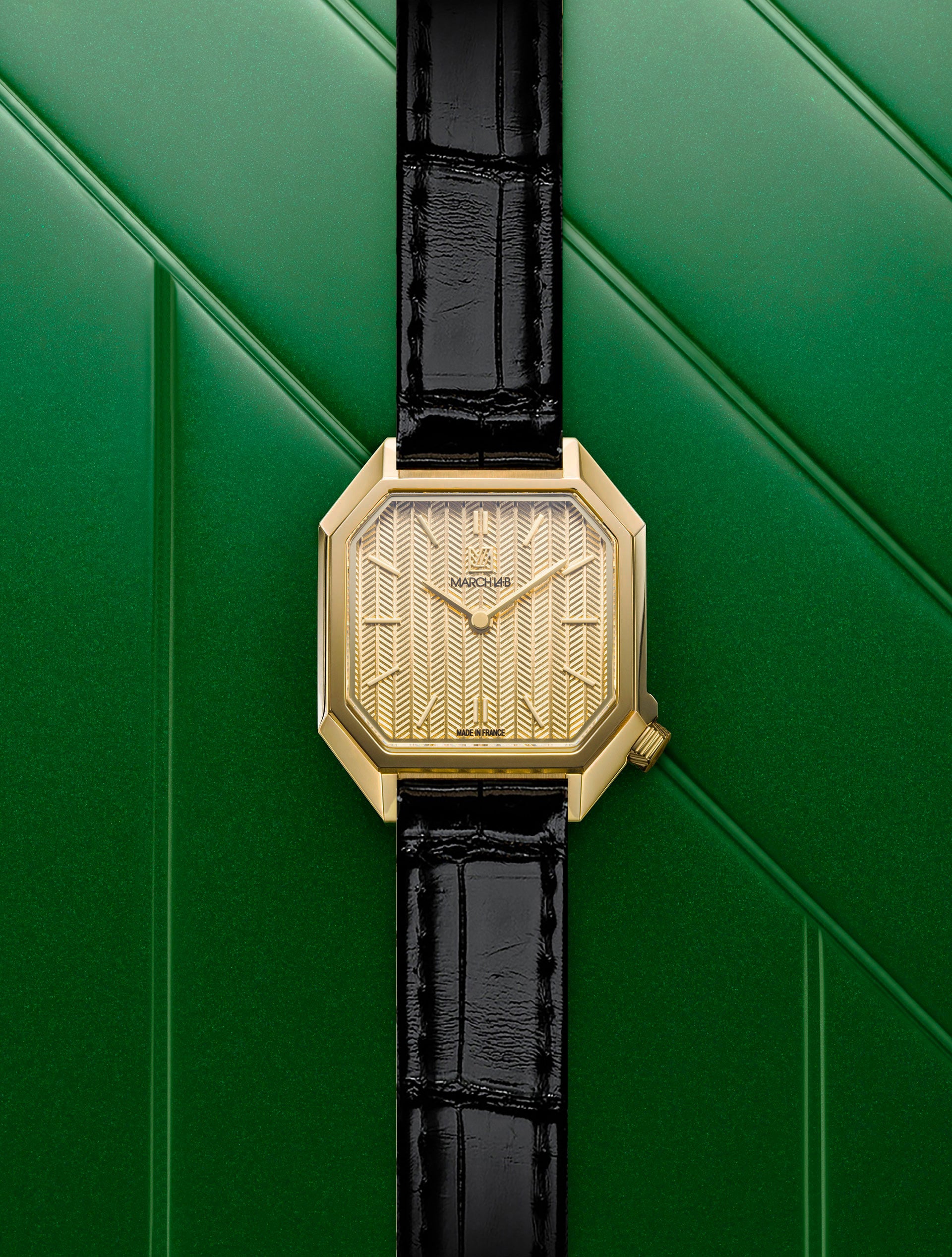 march-la-b-montre-milady-mansart-chevrons-or-28mm image 4