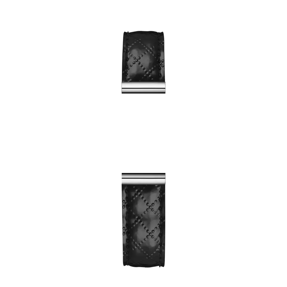 herbelin-antar-s-bracelet-simple-noir-matelass-bracelet-cuir image 1
