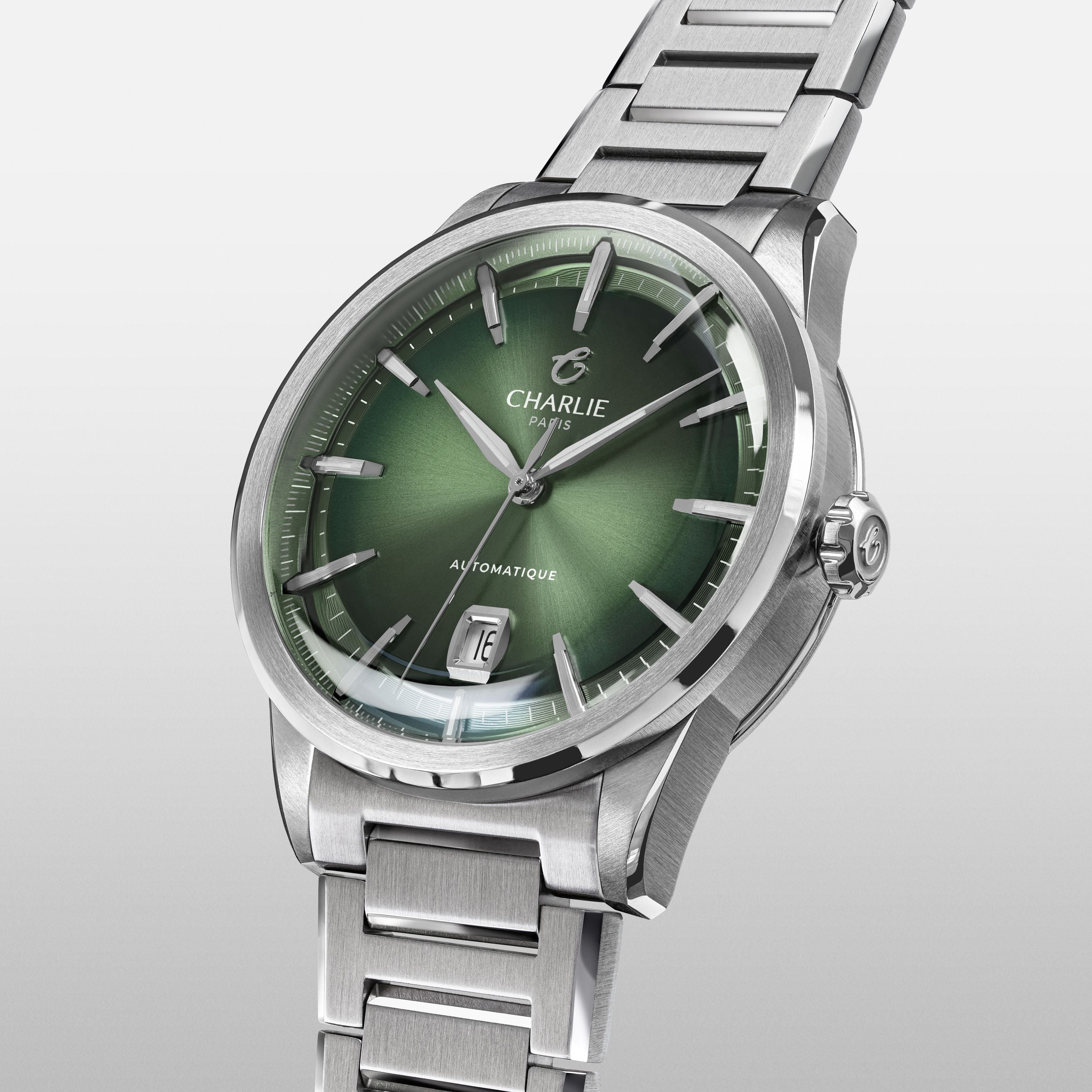 charlie-paris-alliance-sauge-montre-automatique-cadran-vert-soprod-p024 image 2