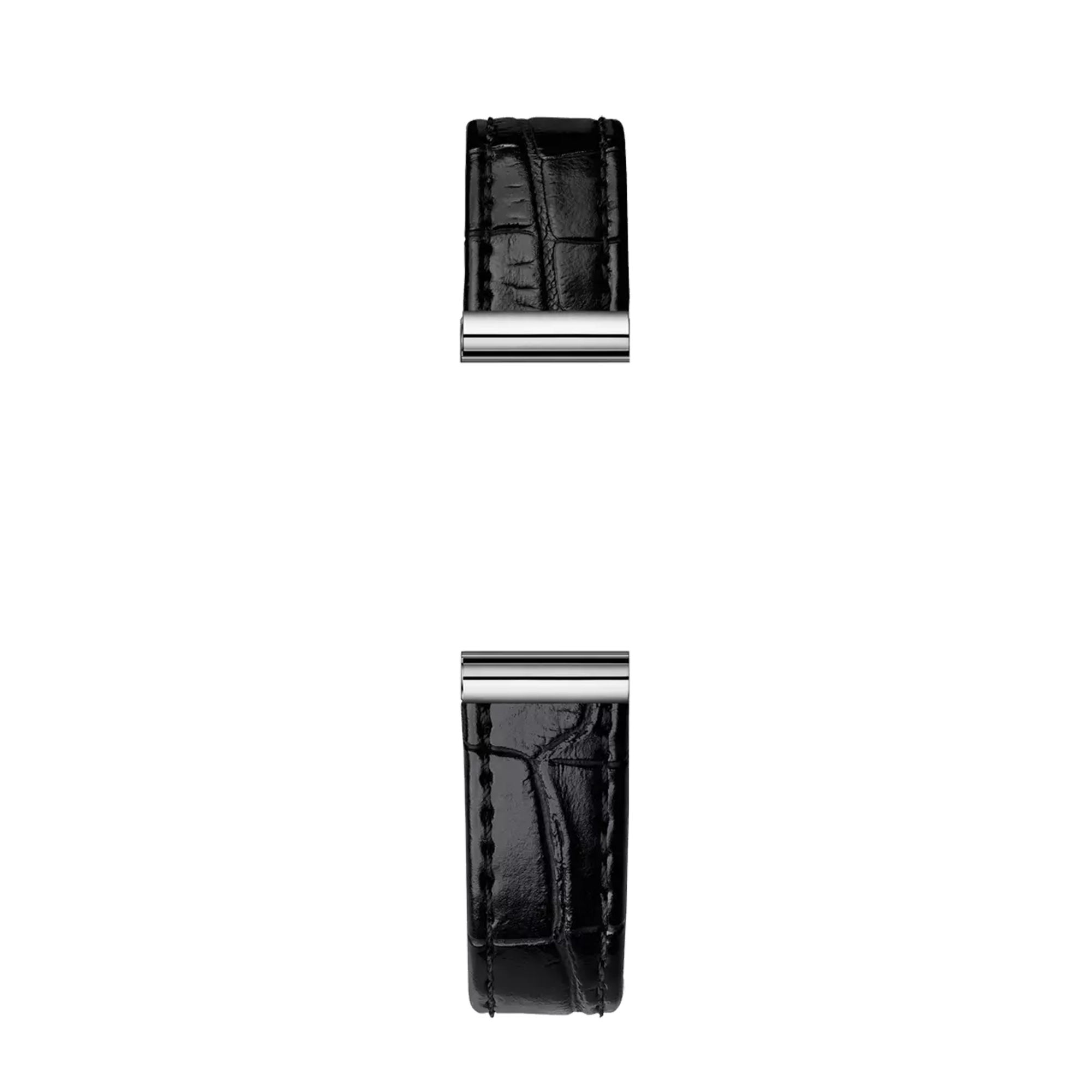 herbelin-antar-s-bracelet-simple-cuir-noir-alligator image 1