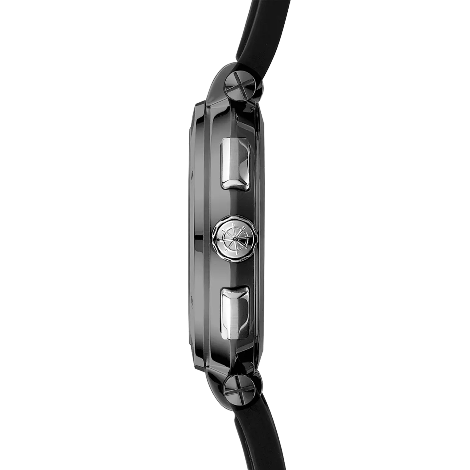 herbelin-newport-chronographe-homme-acier-pvd-noir-cadran-d-grad-bleu-bracelet-f image 3