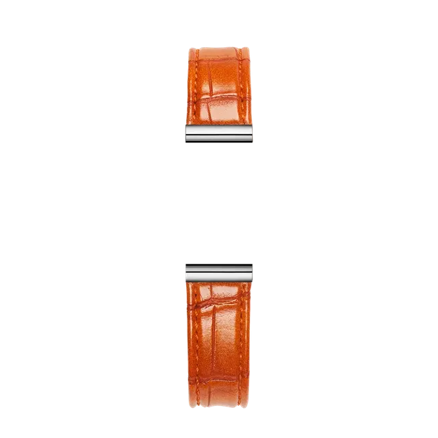 herbelin-antar-s-bracelet-simple-mandarine-croco-cuir image 1