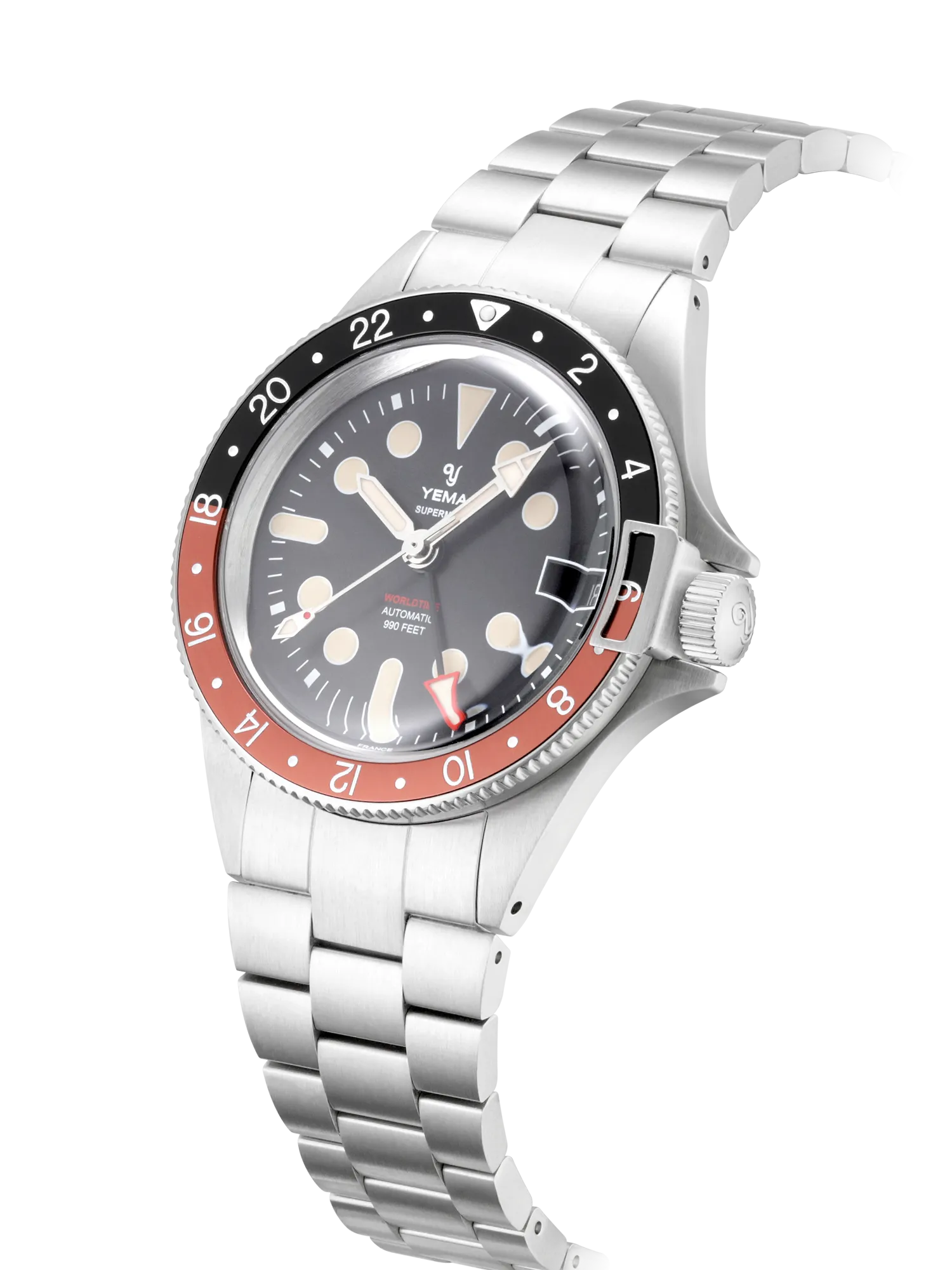 yema-superman-worldtime-gmt-coke-montre-gmt-plongeuse image 2