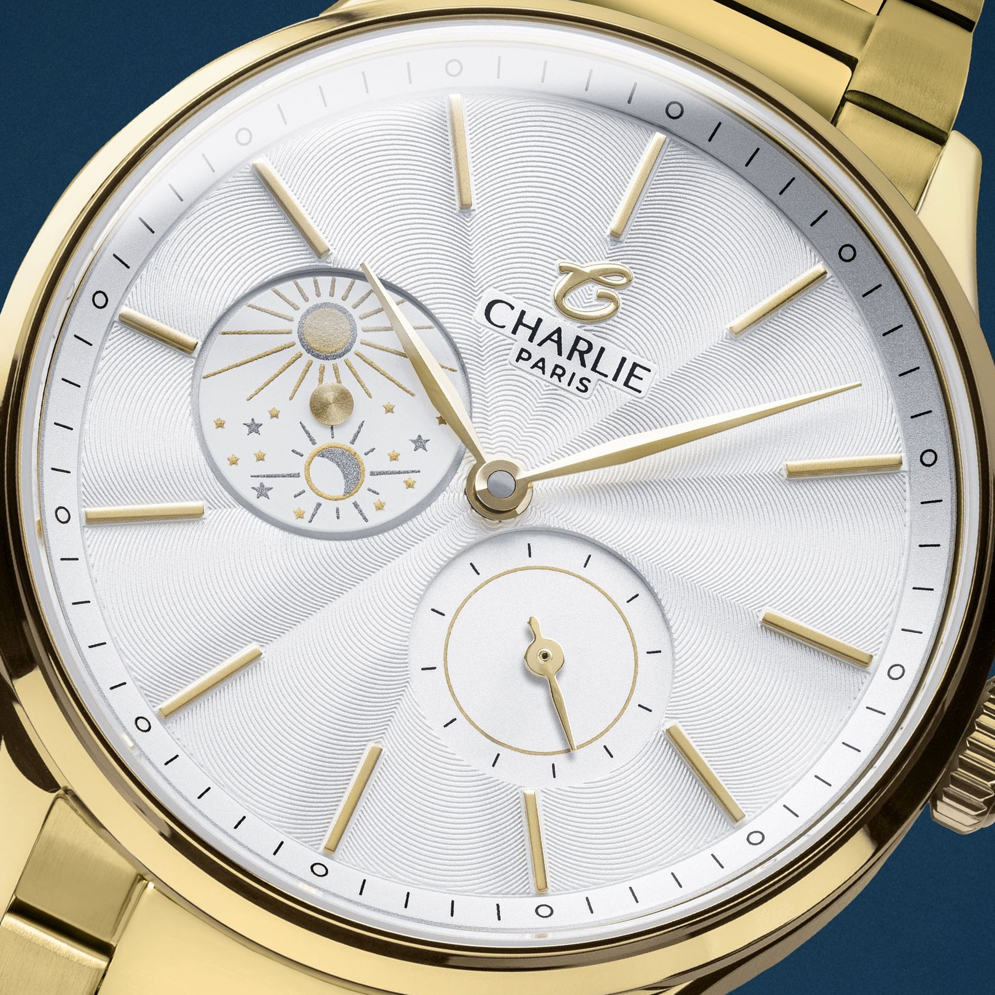 charlie-paris-initial-36-jour-nuit-dor-automatique-femme-36mm image 7