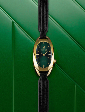 march-la-b-oblongue-emerald-20-mm-montre-femme-ovale-verte-dor-e-quartz image 4