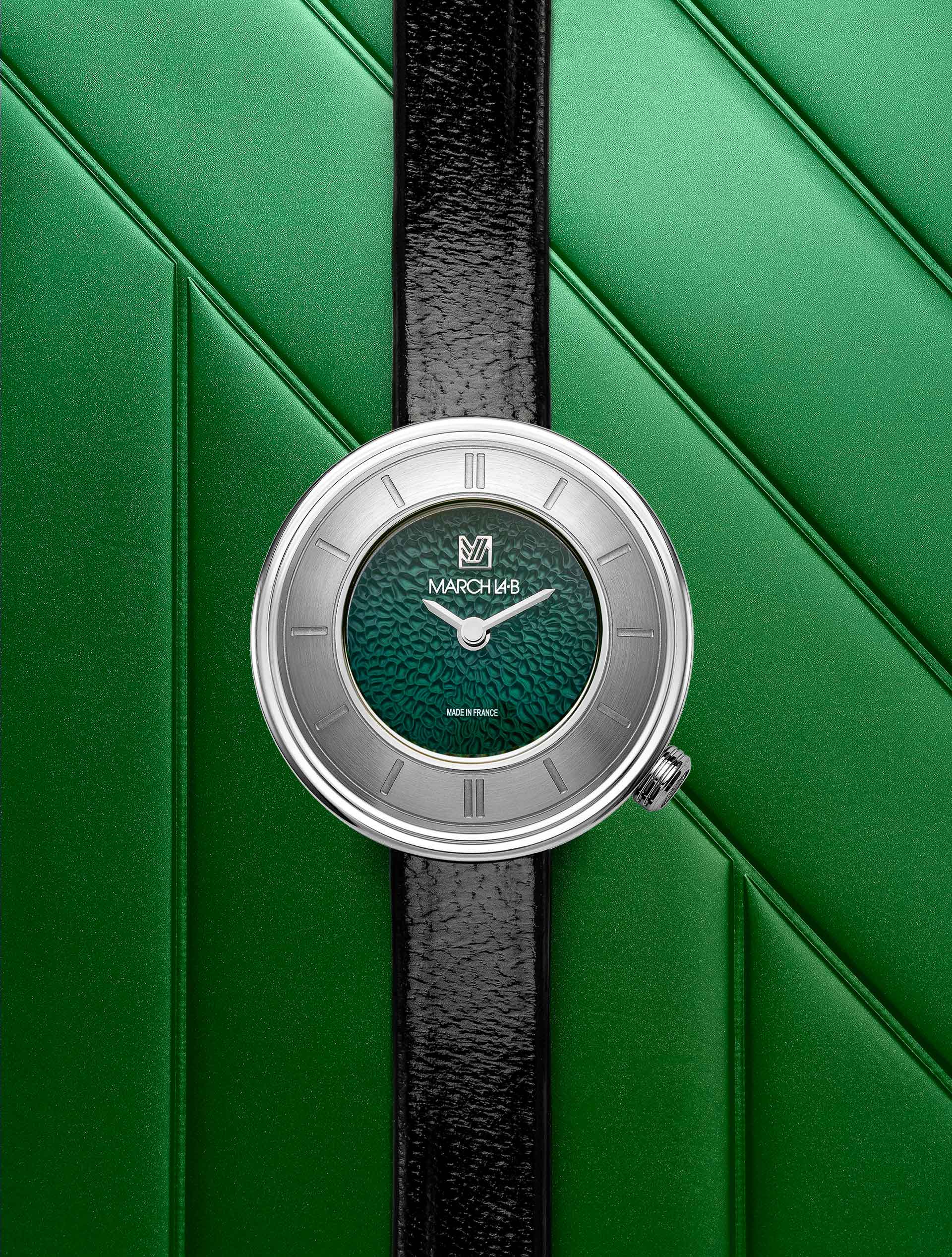 march-la-b-lady-volante-caviar-forest-montre-bijou-femme image 3
