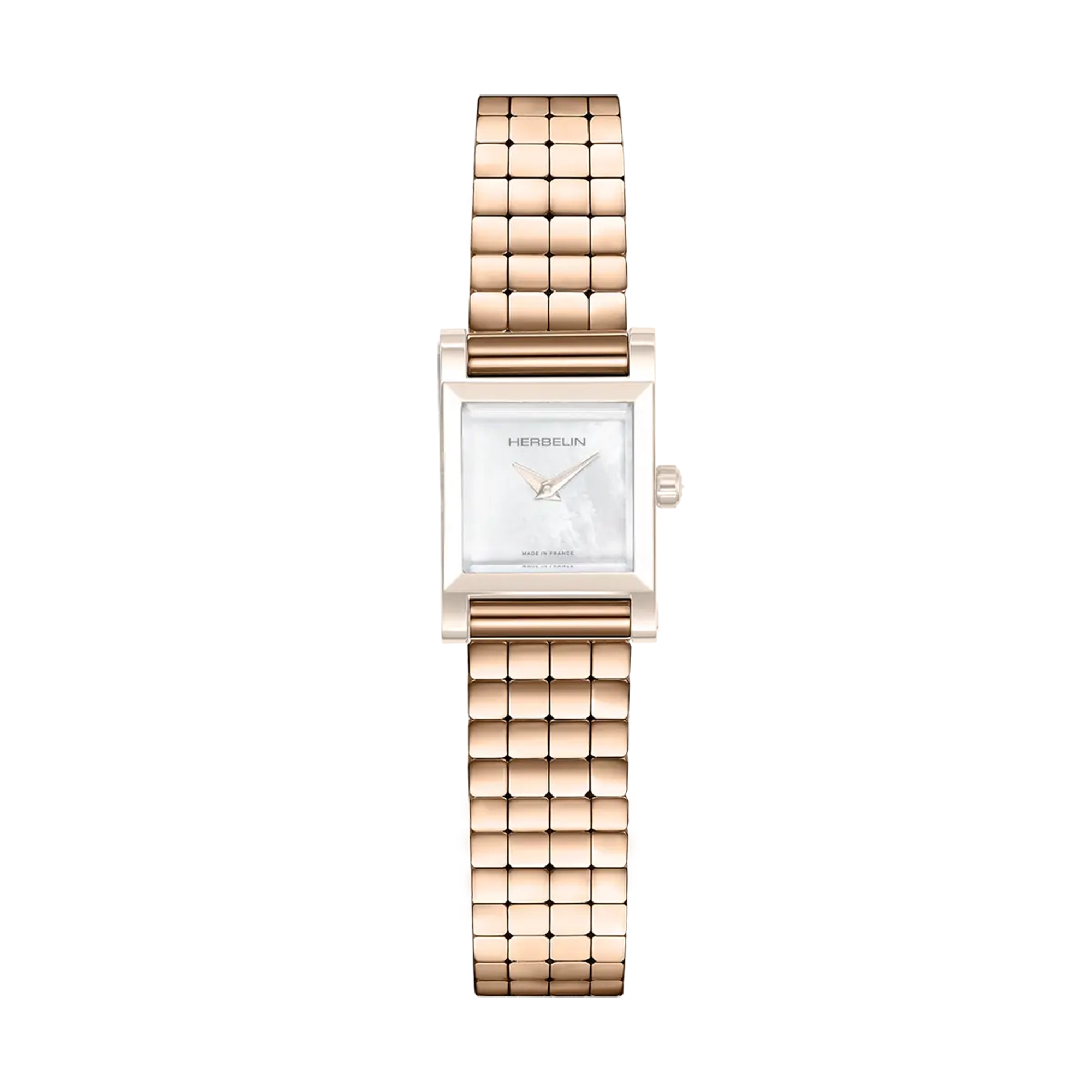 herbelin-antar-s-bracelet-simple-cube-pvd-or-rose image 1