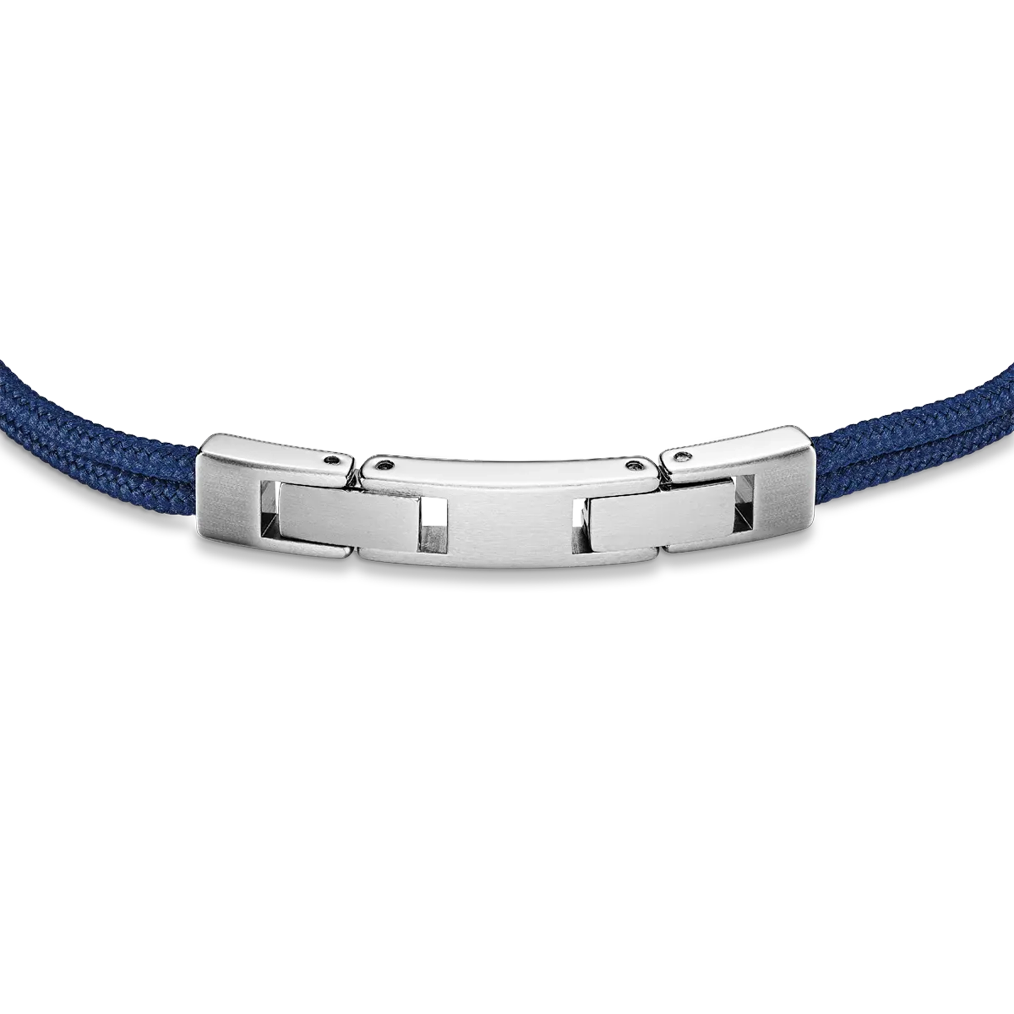 herbelin-bracelet-amarrage-acier-bleu-bijou-homme-nylon-tress image 4