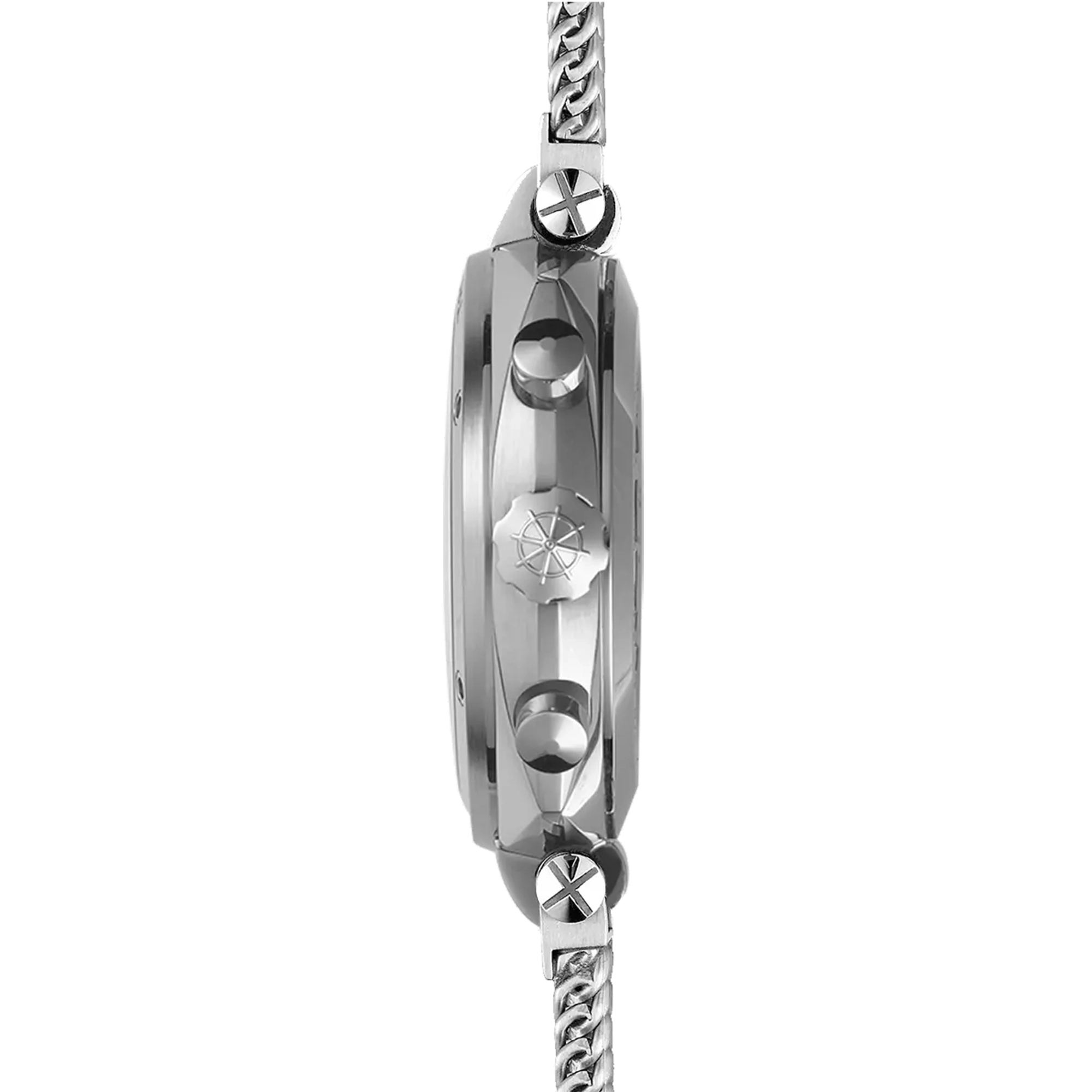 herbelin-newport-h-ritage-chronographe-maille-milanaise-homme image 3