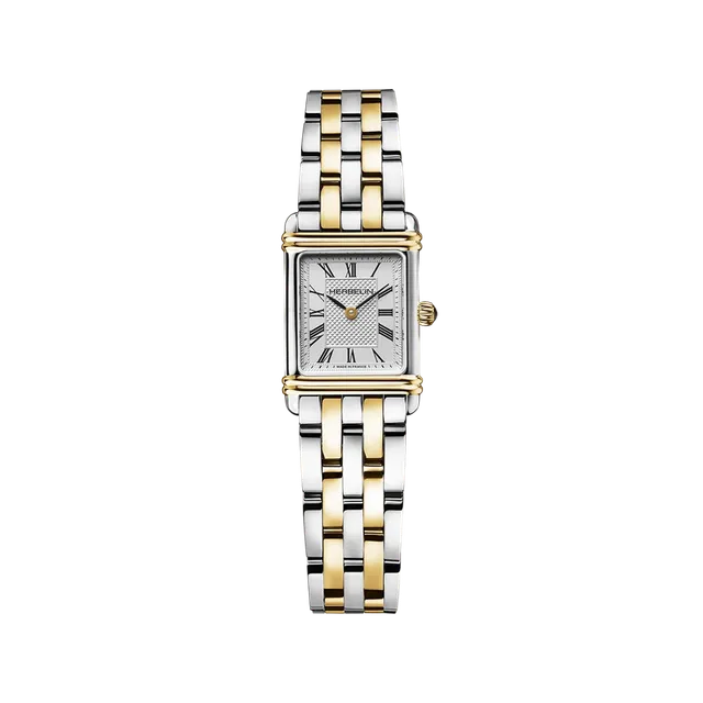 herbelin-art-d-co-quartz-bicolore-femme-montre-acier-316l image 1