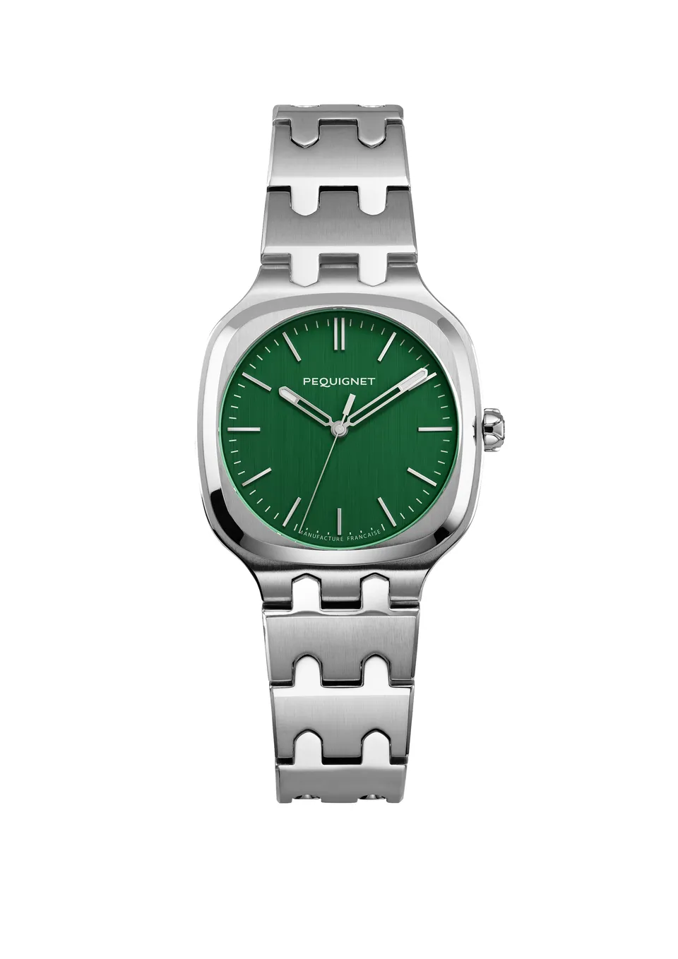 pequignet-concorde-montre-sport-chic-cadran-vert-anglais-30-mm image 1