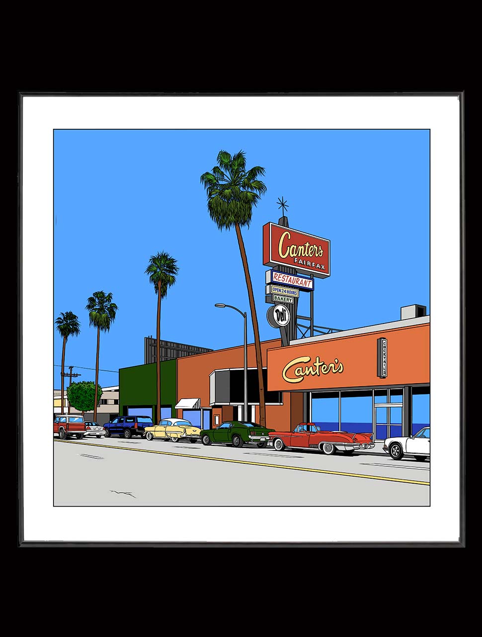 march-la-b-illustration-lvus-l-a-btz-canters-illustration image 1