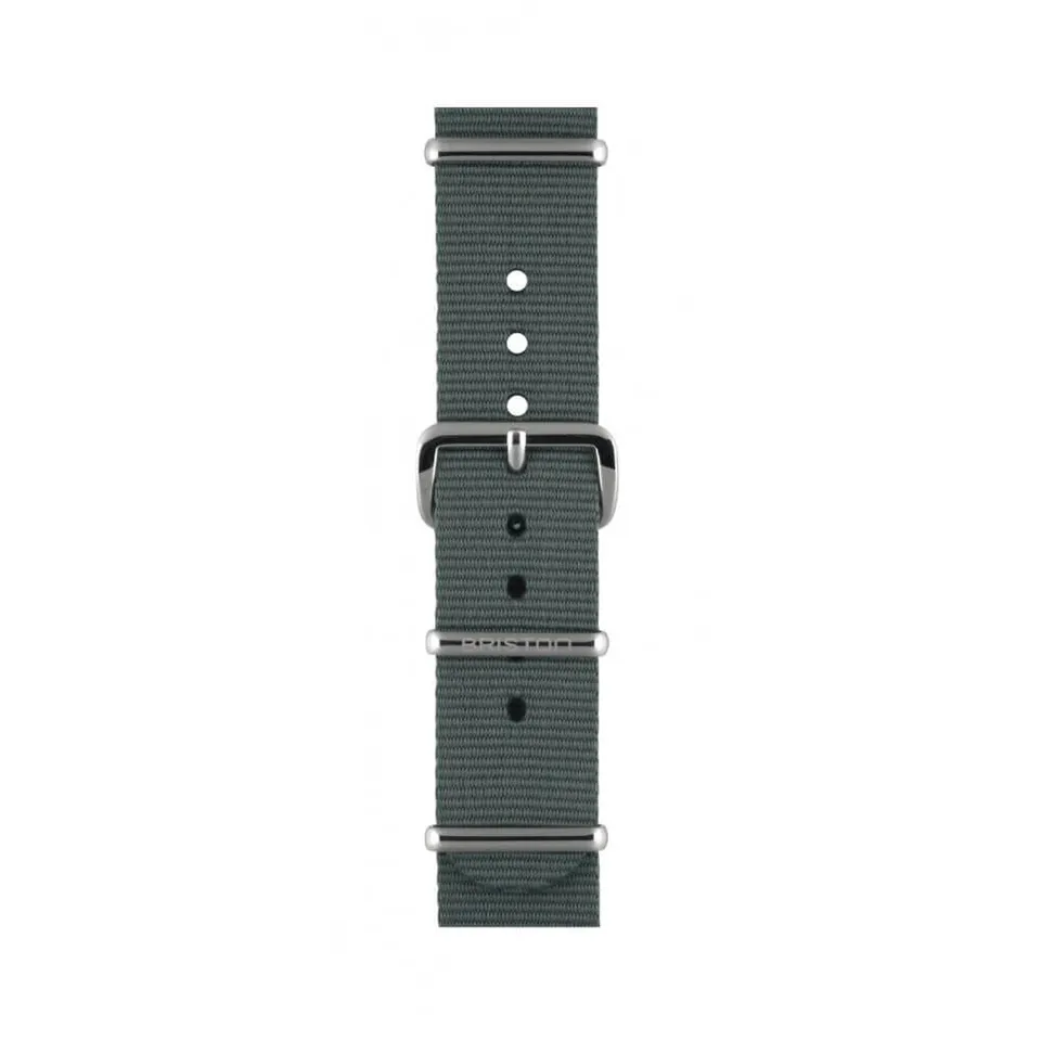 briston-clubmaster-classic-bracelet-nato-18-mm-gris image 1