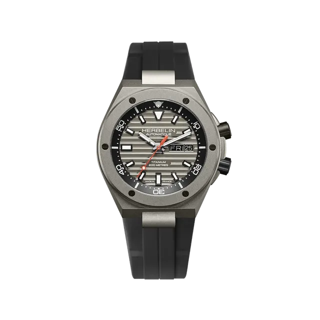 herbelin-cap-camarat-automatique-titane-diver-noir-42-mm image 1