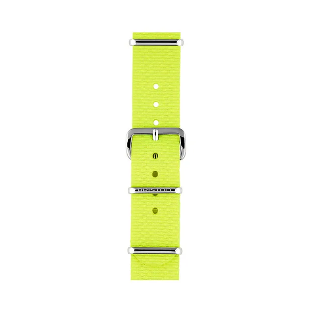 briston-bracelet-type-nato-18-mm-jaune-fluo image 1