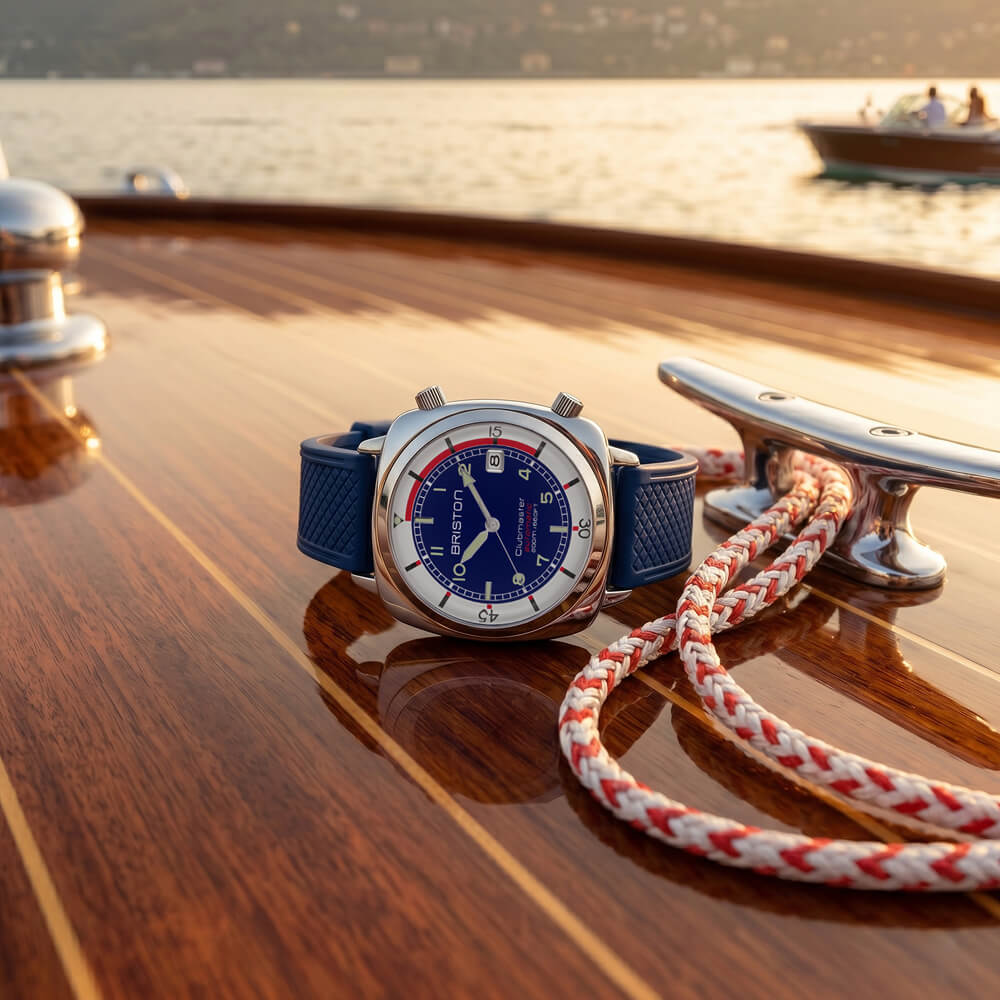 briston-clubmaster-legend-compressor-montre-automatique-42-mm-acier-bleu image 5