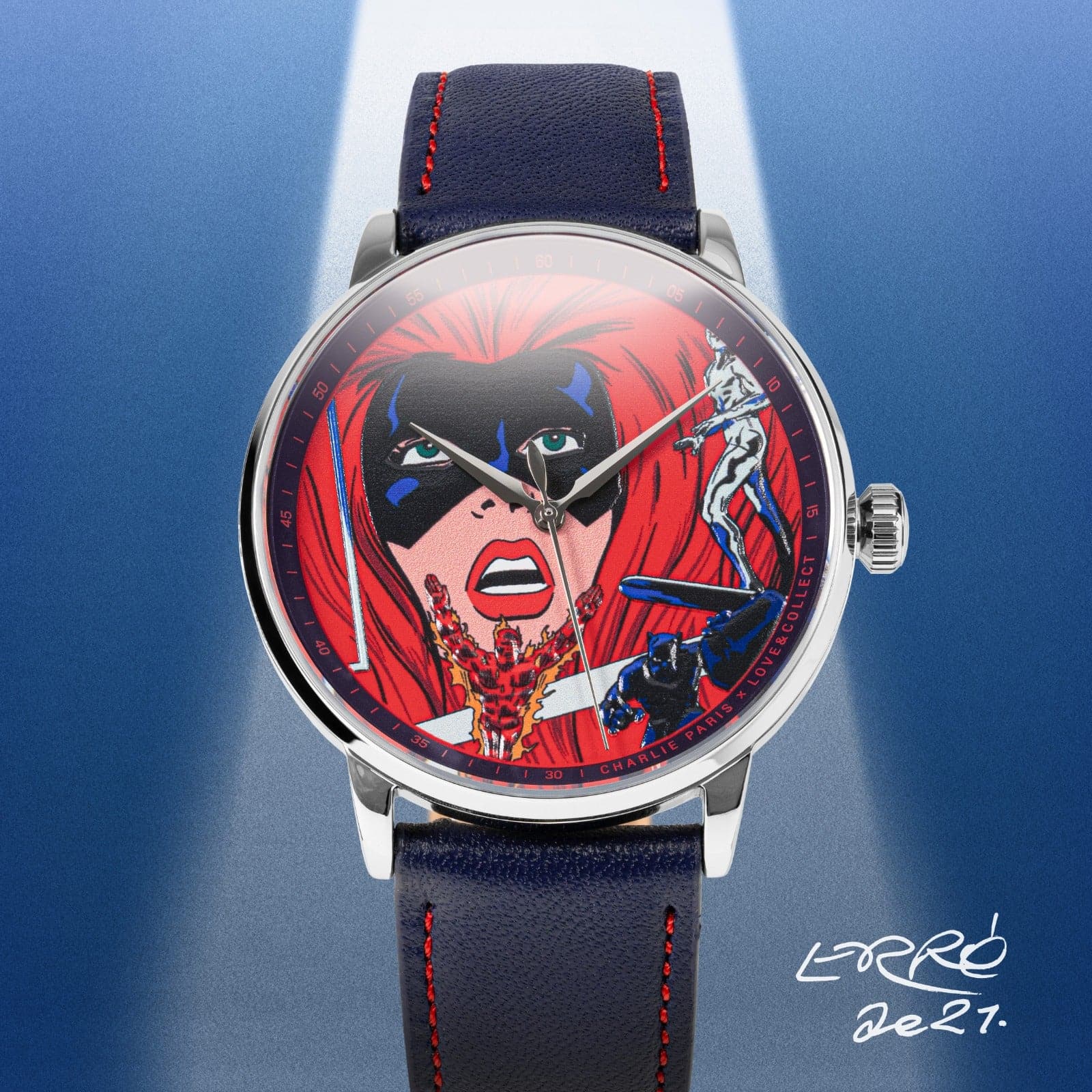 charlie-paris-l-amazone-par-err-montre-automatique-dition-limit-e-100-ex image 4