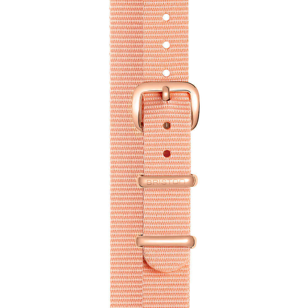 briston-clubmaster-lady-bracelet-type-nato-12-mm-rose-poudr image 3