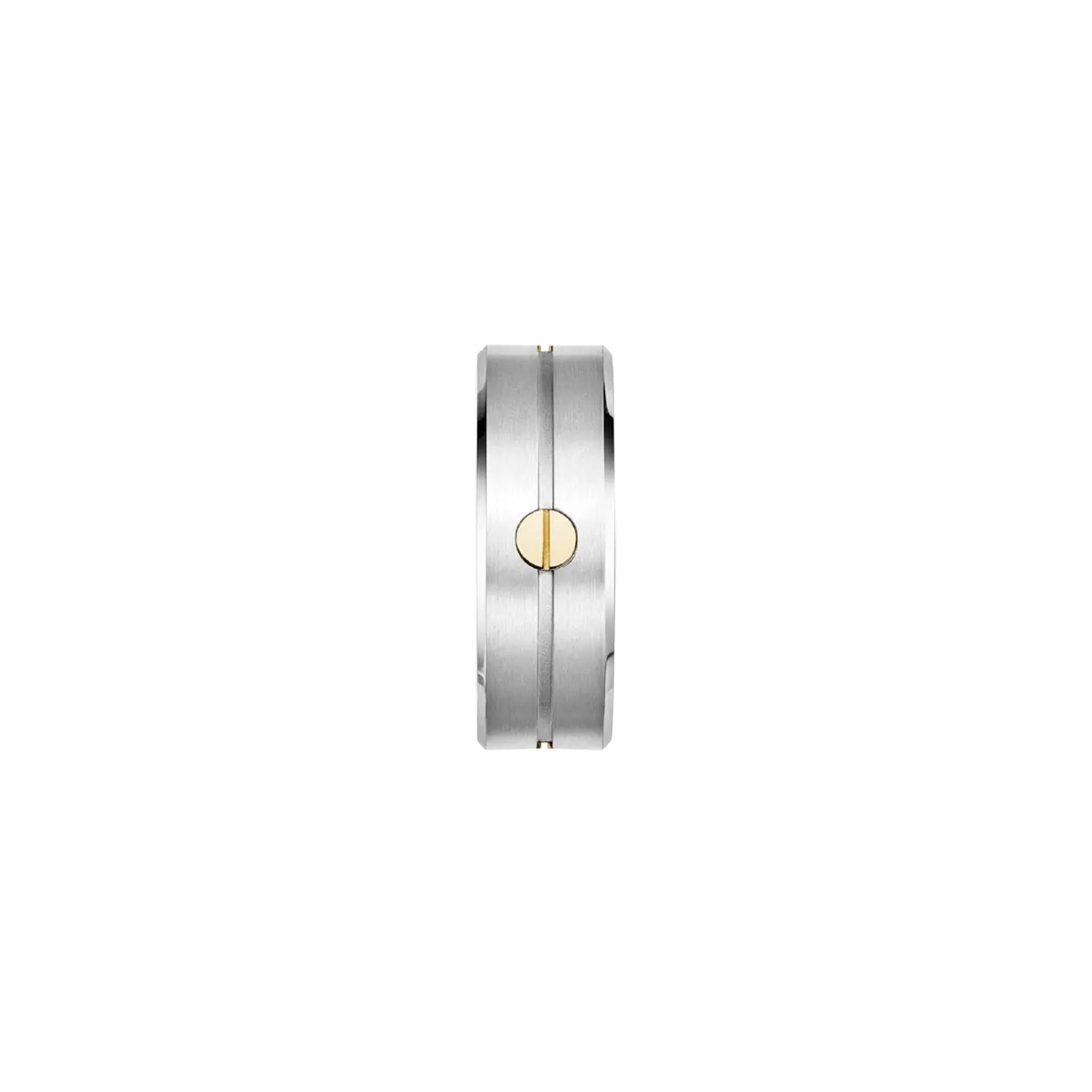 herbelin-bague-newport-acier-et-or-homme image 5