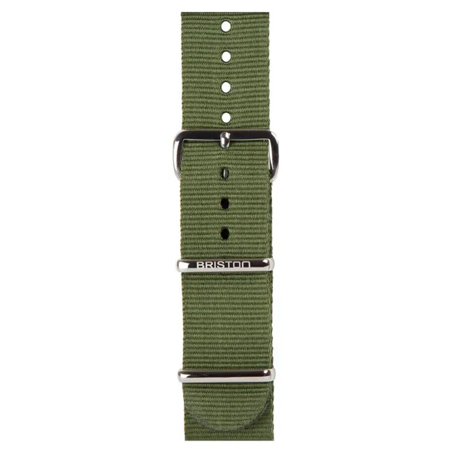 briston-bracelet-type-nato-20-mm-vert-militaire image 1