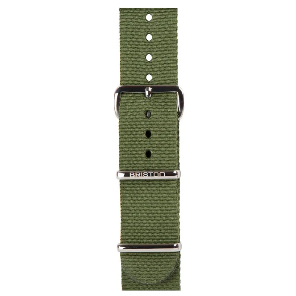 briston-bracelet-type-nato-20-mm-vert-militaire image 1