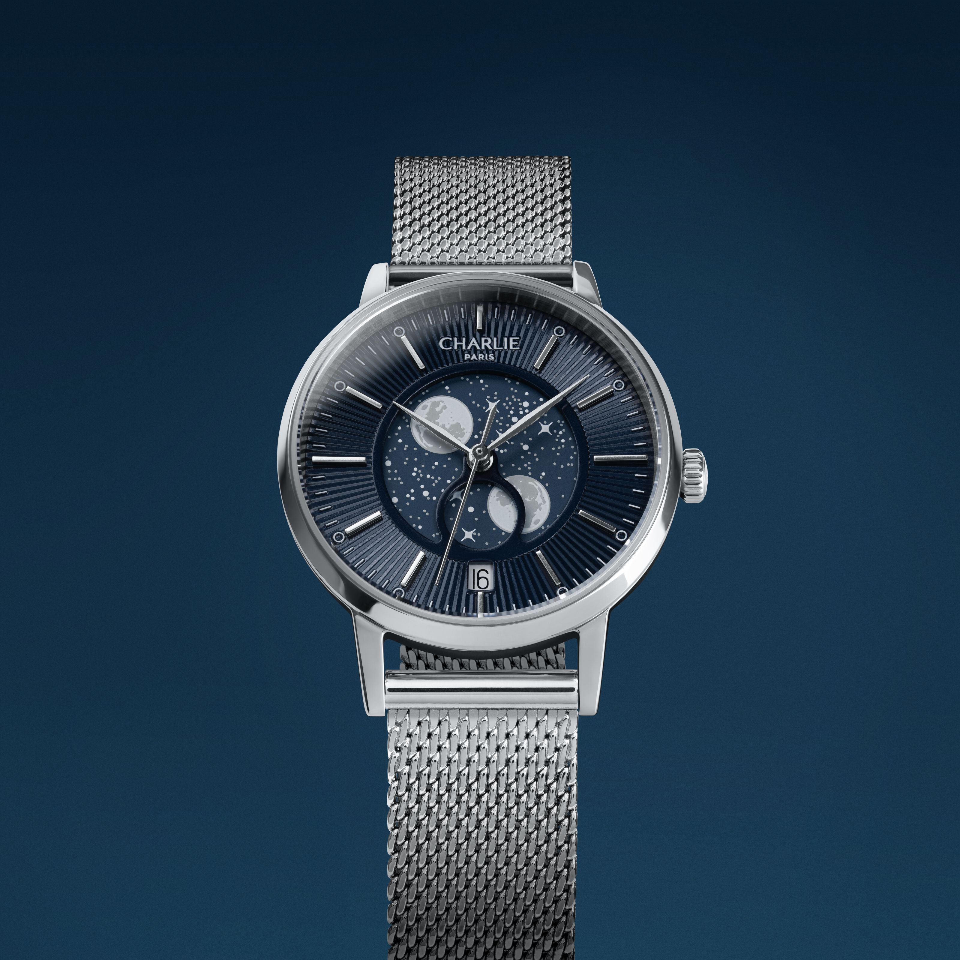 charlie-paris-sully-phase-de-lune-montre-femme-acier-bleu-30-mm image 7