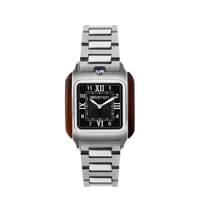 briston-streamliner-kennedy-hm-30-mm-acier-noir-lapis-lazuli image 1