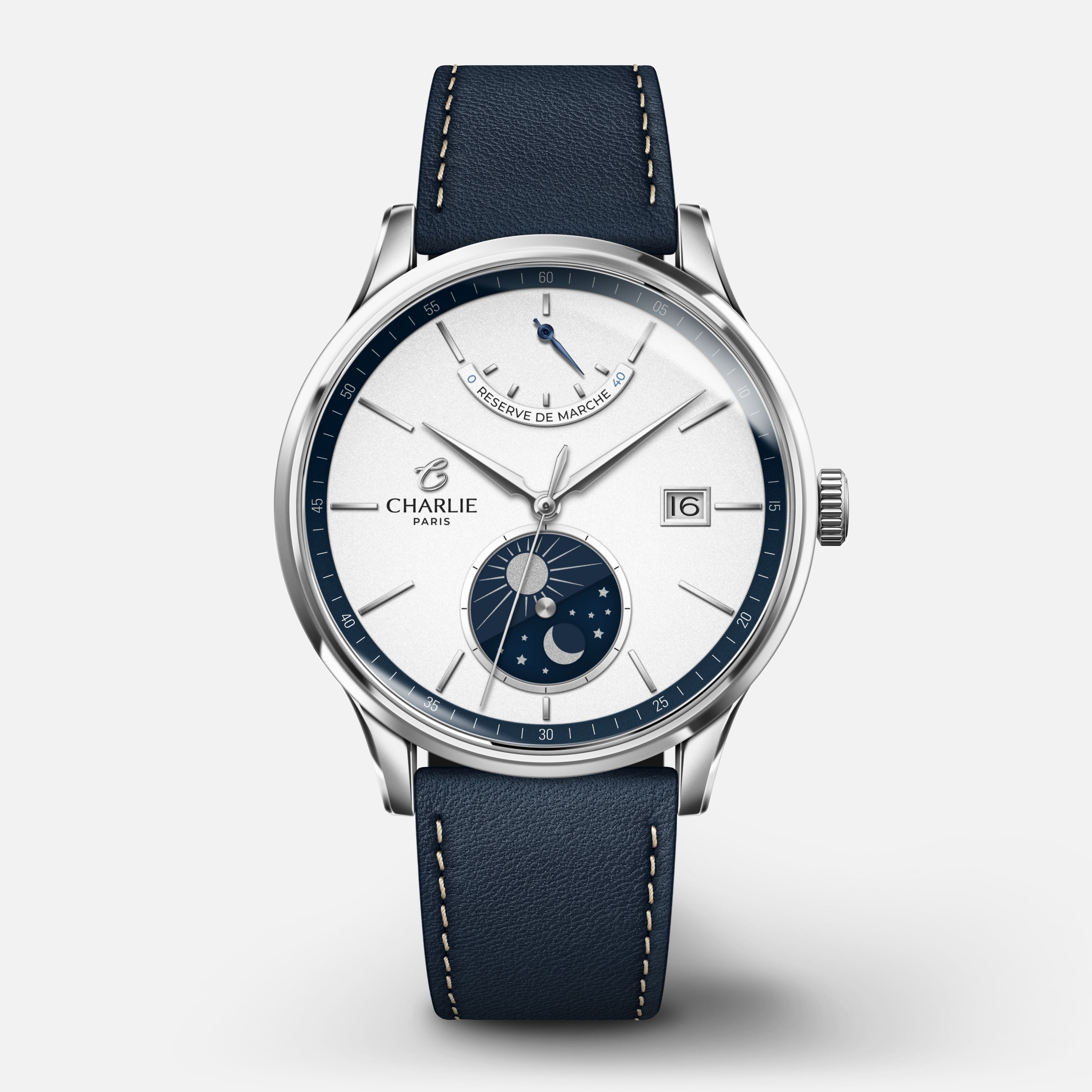 charlie-paris-initial-jour-nuit-panda-montre-automatique-homme-40mm image 1