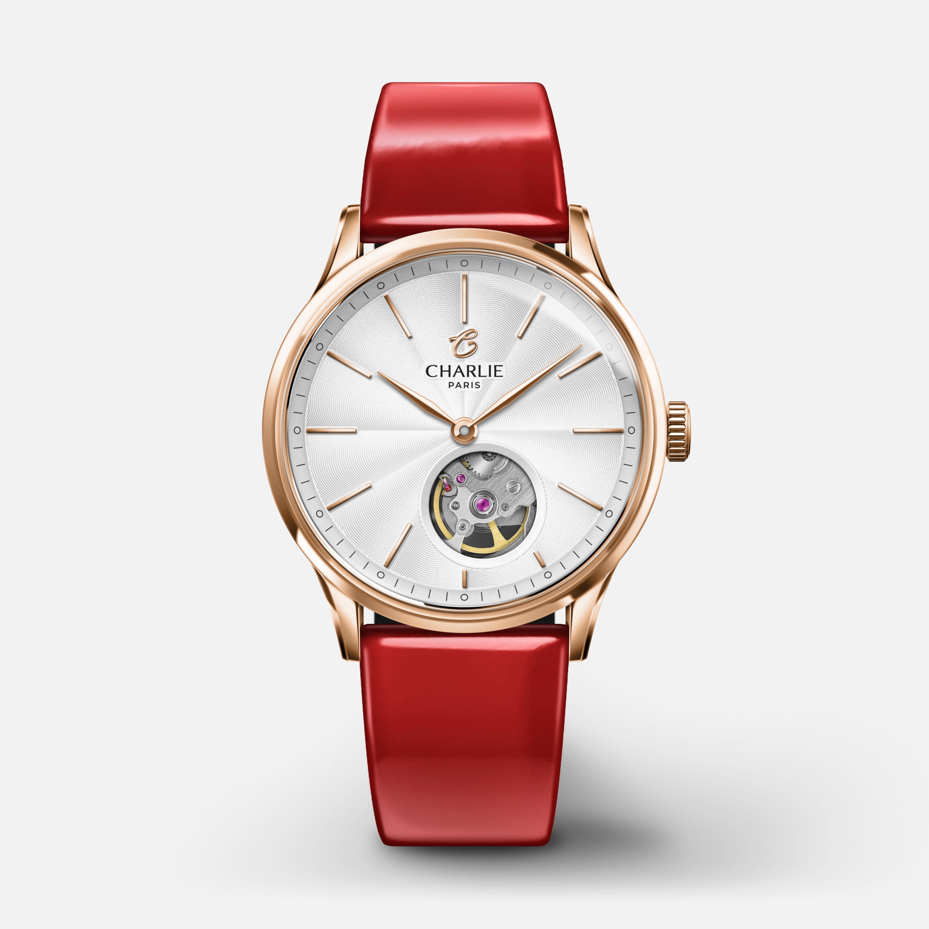 charlie-paris-bracelet-cuir-vernis-rouge-18mm image 5