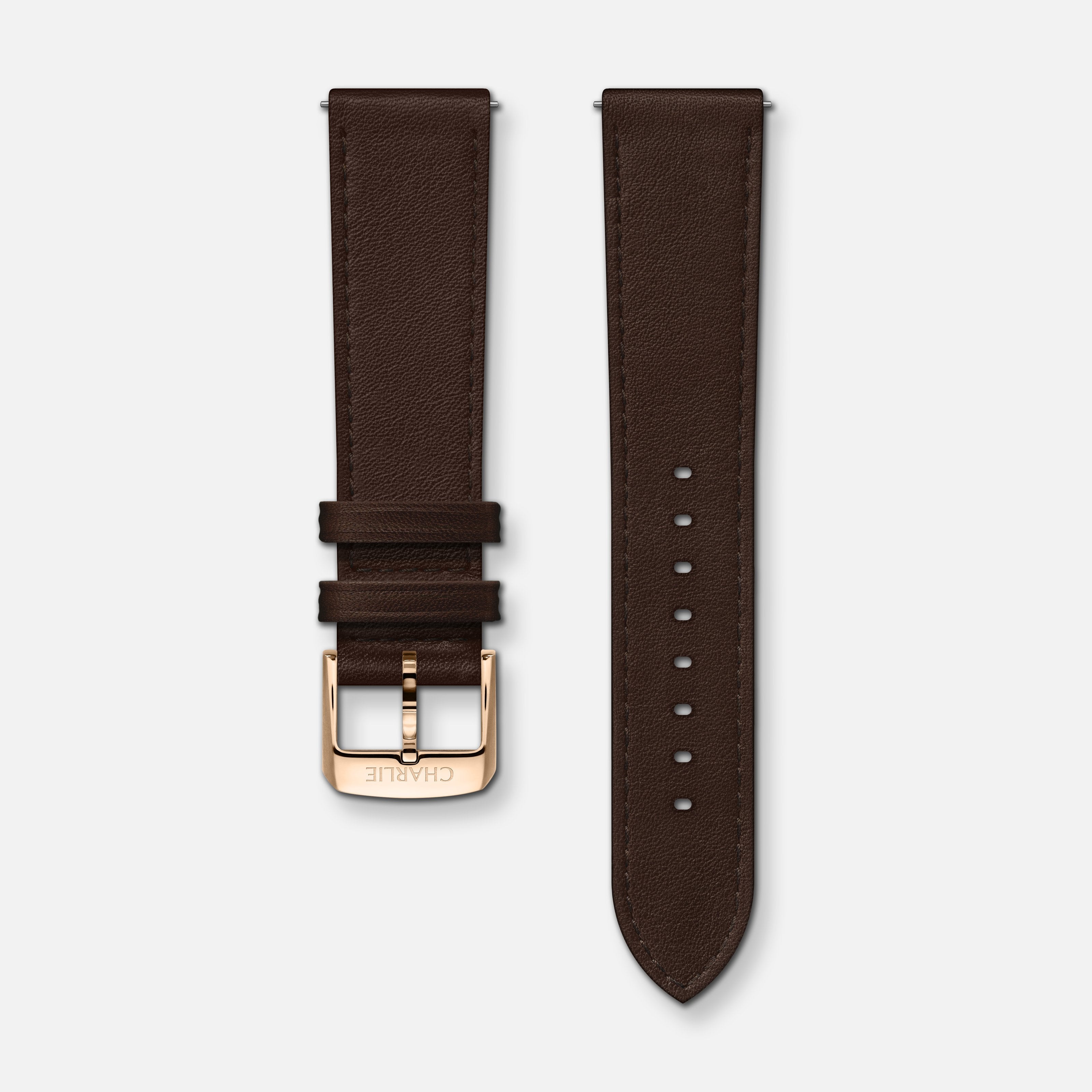 charlie-paris-bracelet-montre-cuir-chocolat-20mm image 4
