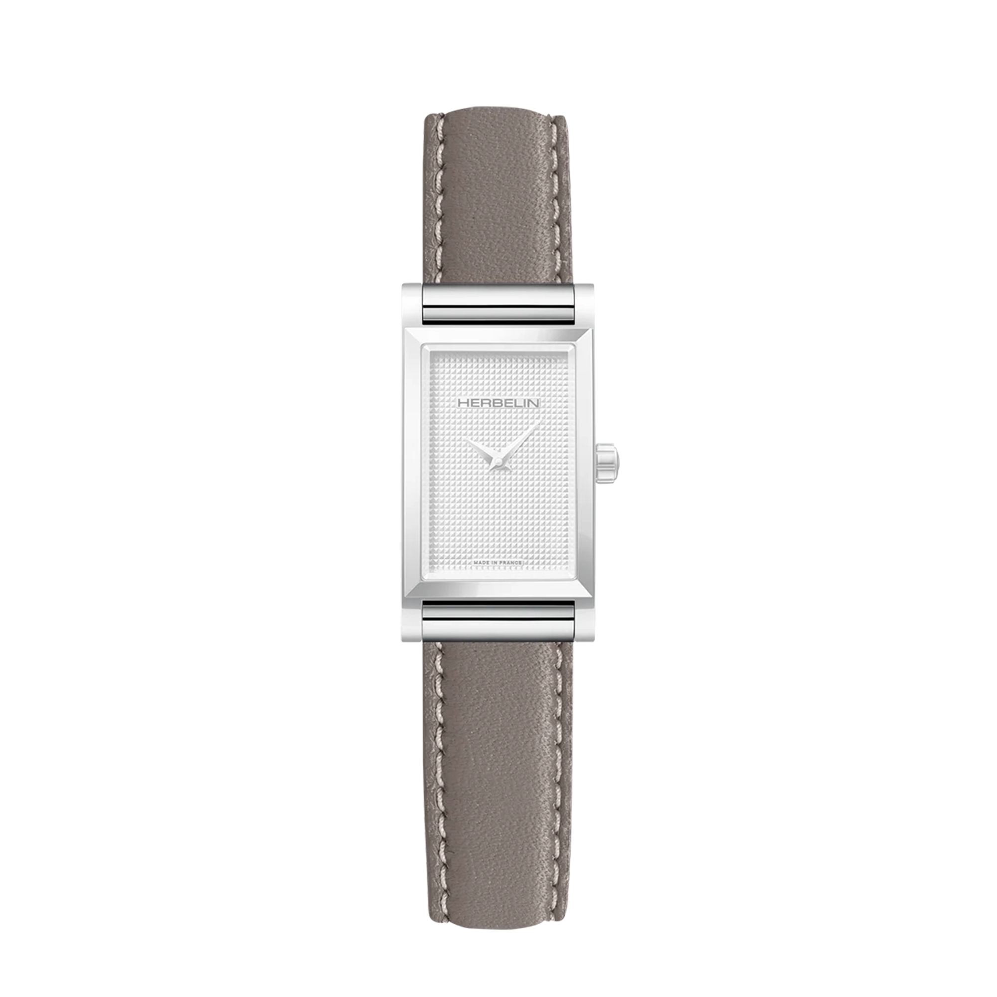 herbelin-antar-s-bracelet-simple-beige-taupe-cuir-veau image 2