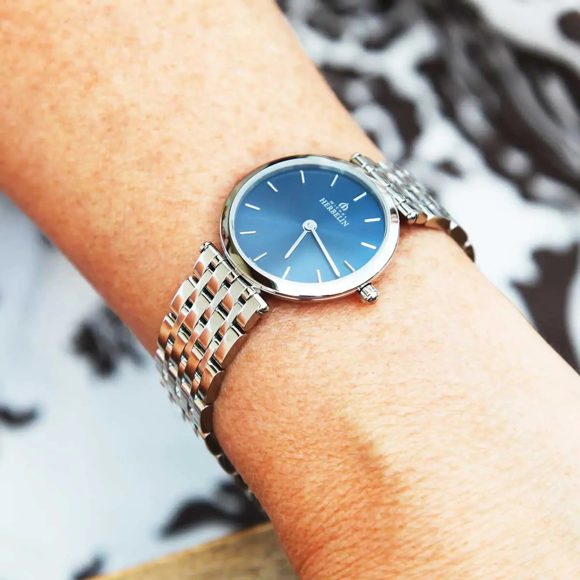 herbelin-epsilon-quartz-femme-acier-bleu-montre image 2