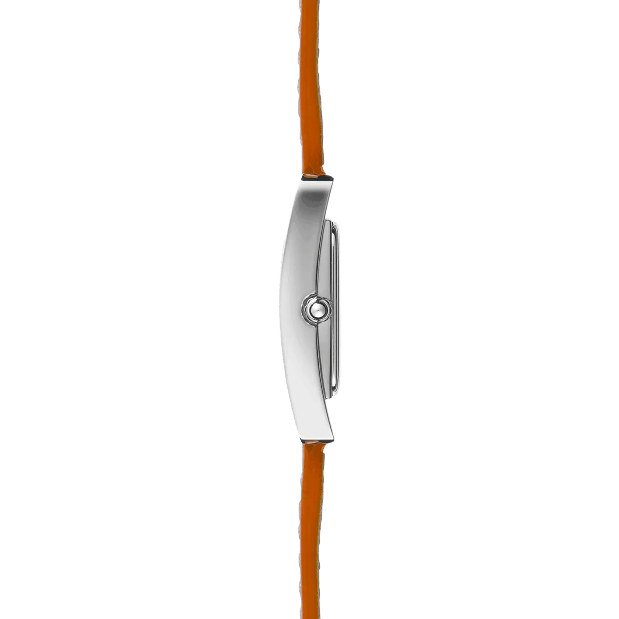 herbelin-ve-avenue-double-bracelet-cuir-orange-nacre-montre-femme image 3