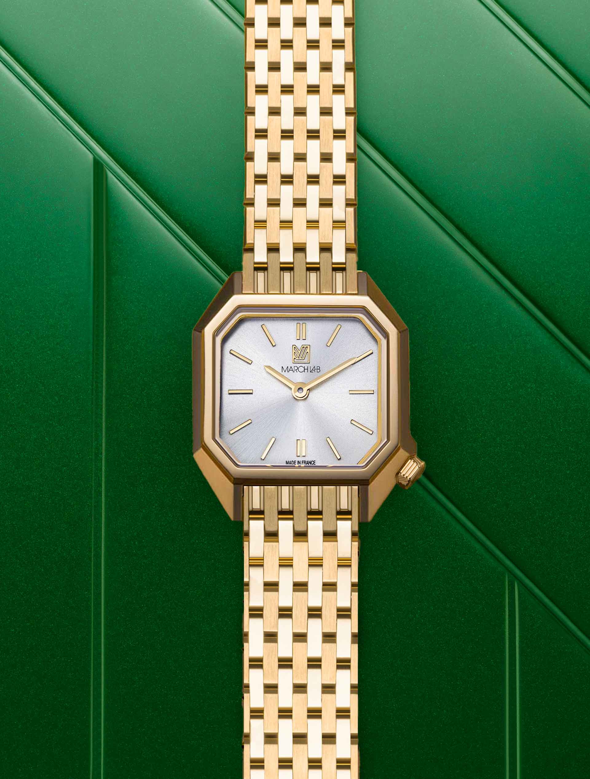march-la-b-lady-mansart-continental-montre-femme-octogonale-26-mm image 1