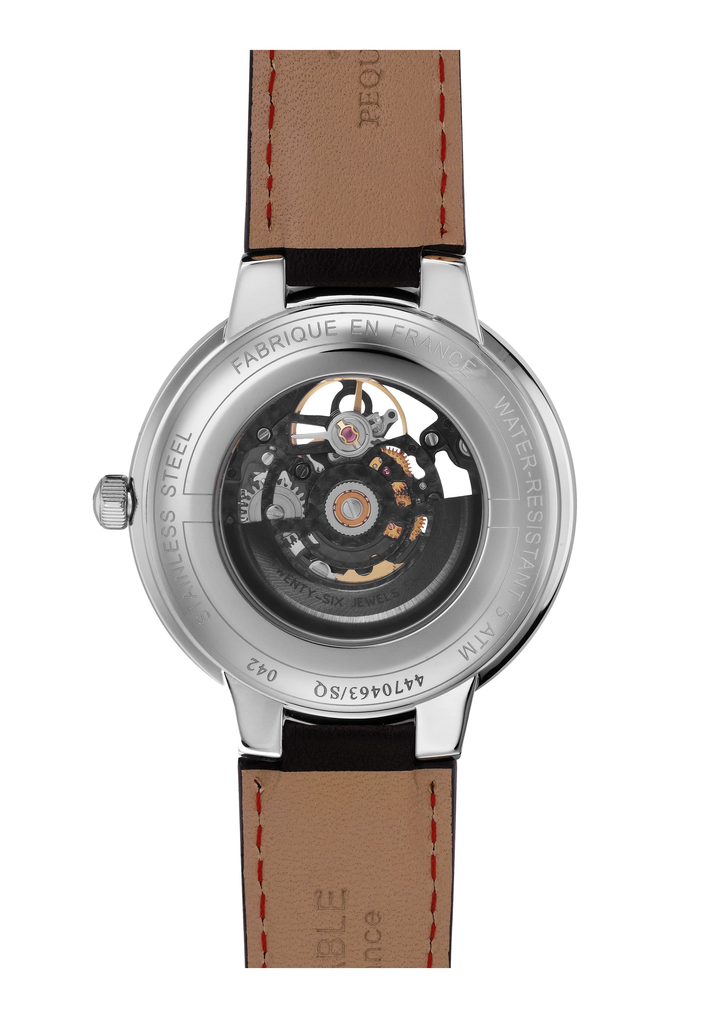 pequignet-exagone-squelette-rouge-montre-homme-automatique-bo-tier-hexagonal image 2