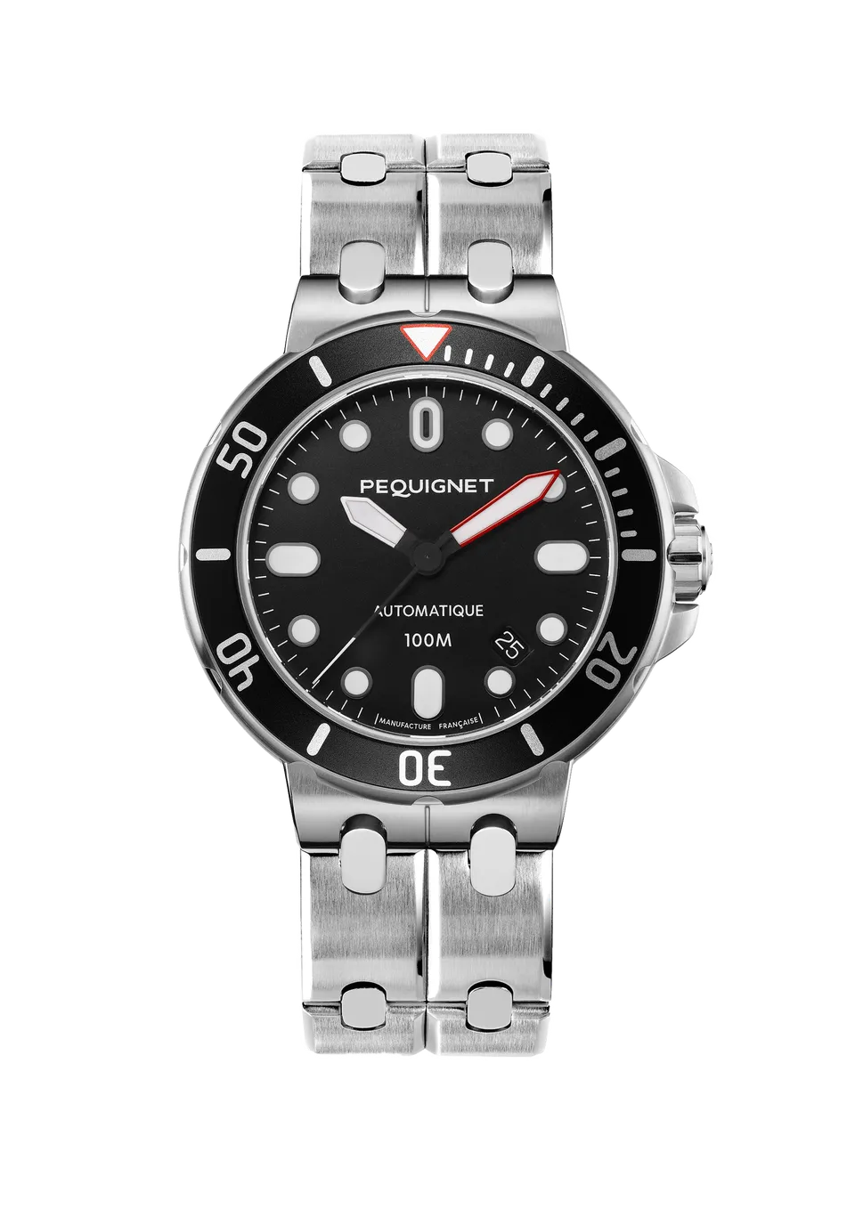 pequignet-moorea-hossegor-43-mm-automatique-homme-acier-noir image 1
