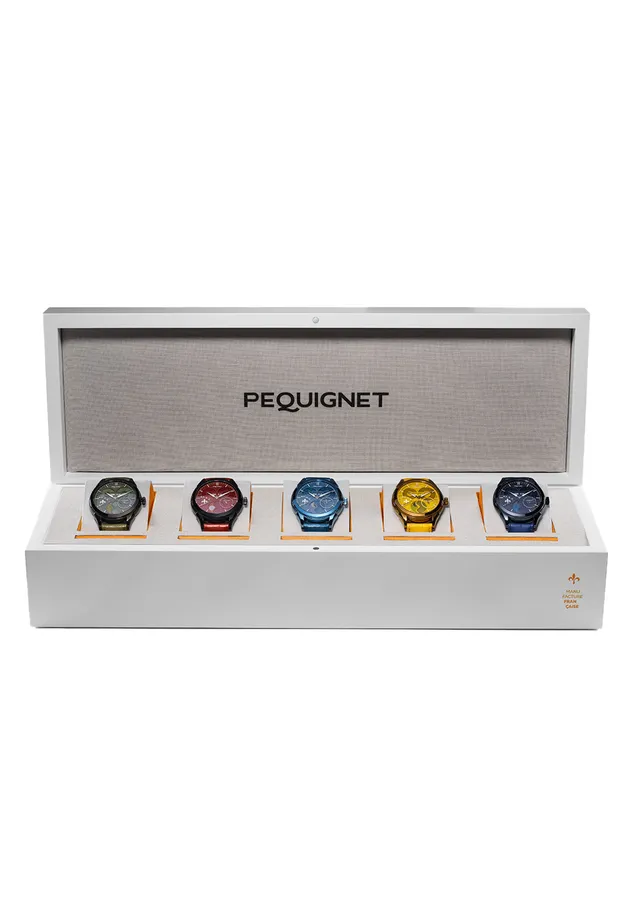 pequignet-royale-saphir-coffret-le-temps-des-couleurs-5-montres image 1