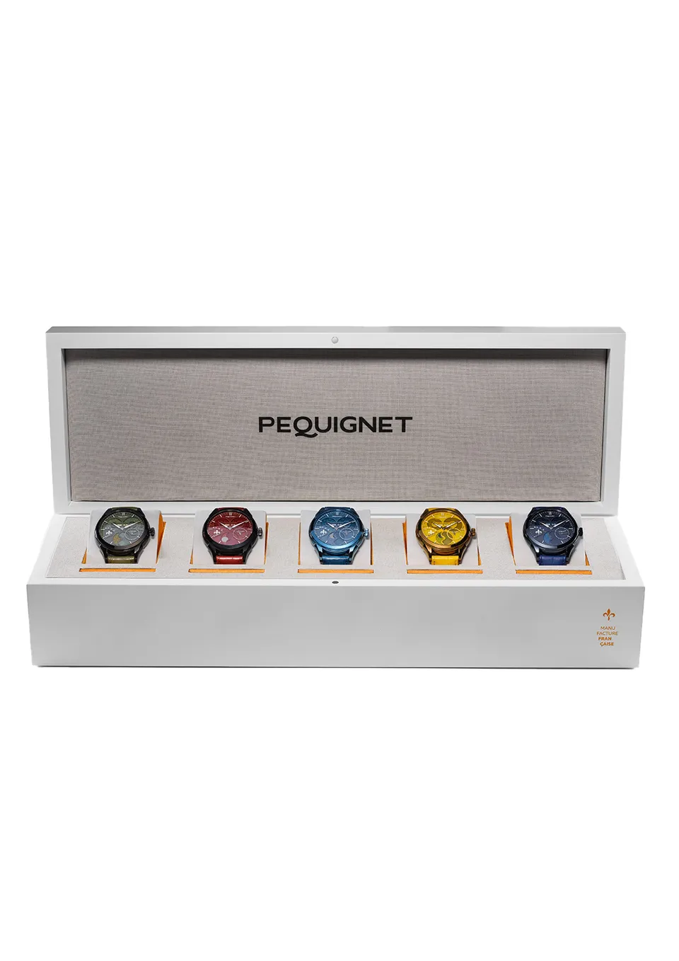 pequignet-royale-saphir-coffret-le-temps-des-couleurs-5-montres image 1