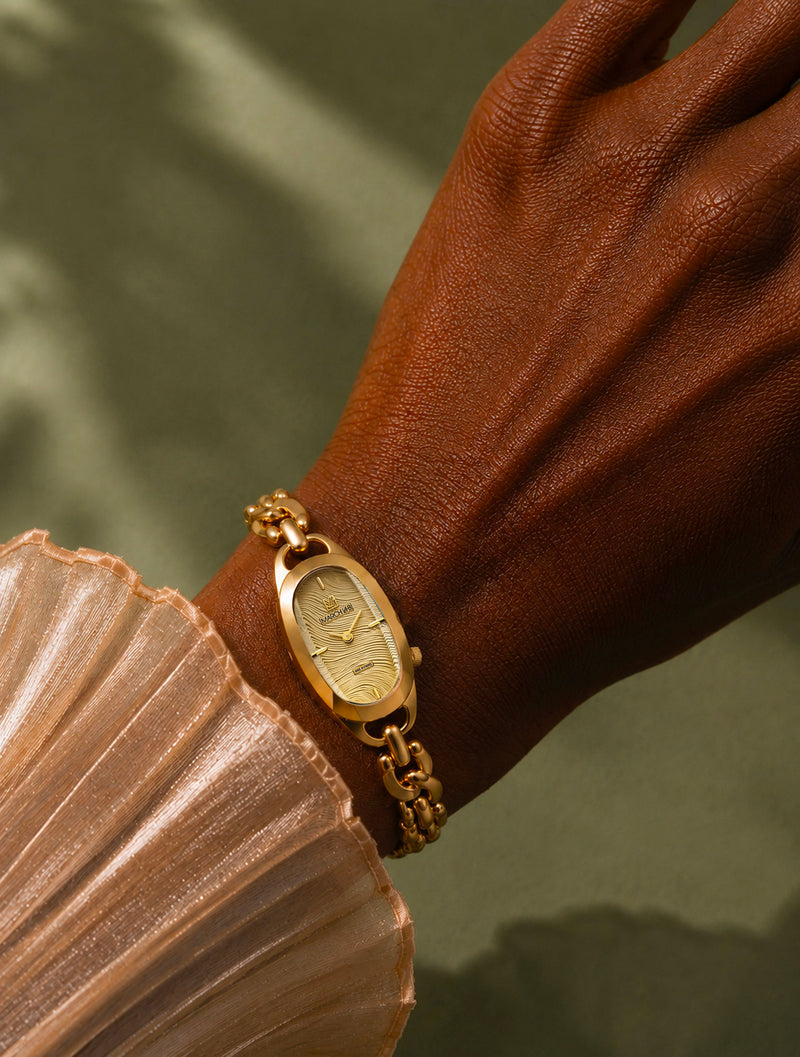 march-la-b-oblongue-drap-e-gold-montre-femme-ovale-20-mm image 5