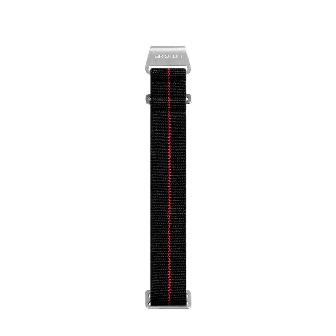 briston-bracelet-parachute-20-mm-noir-rouge image 3